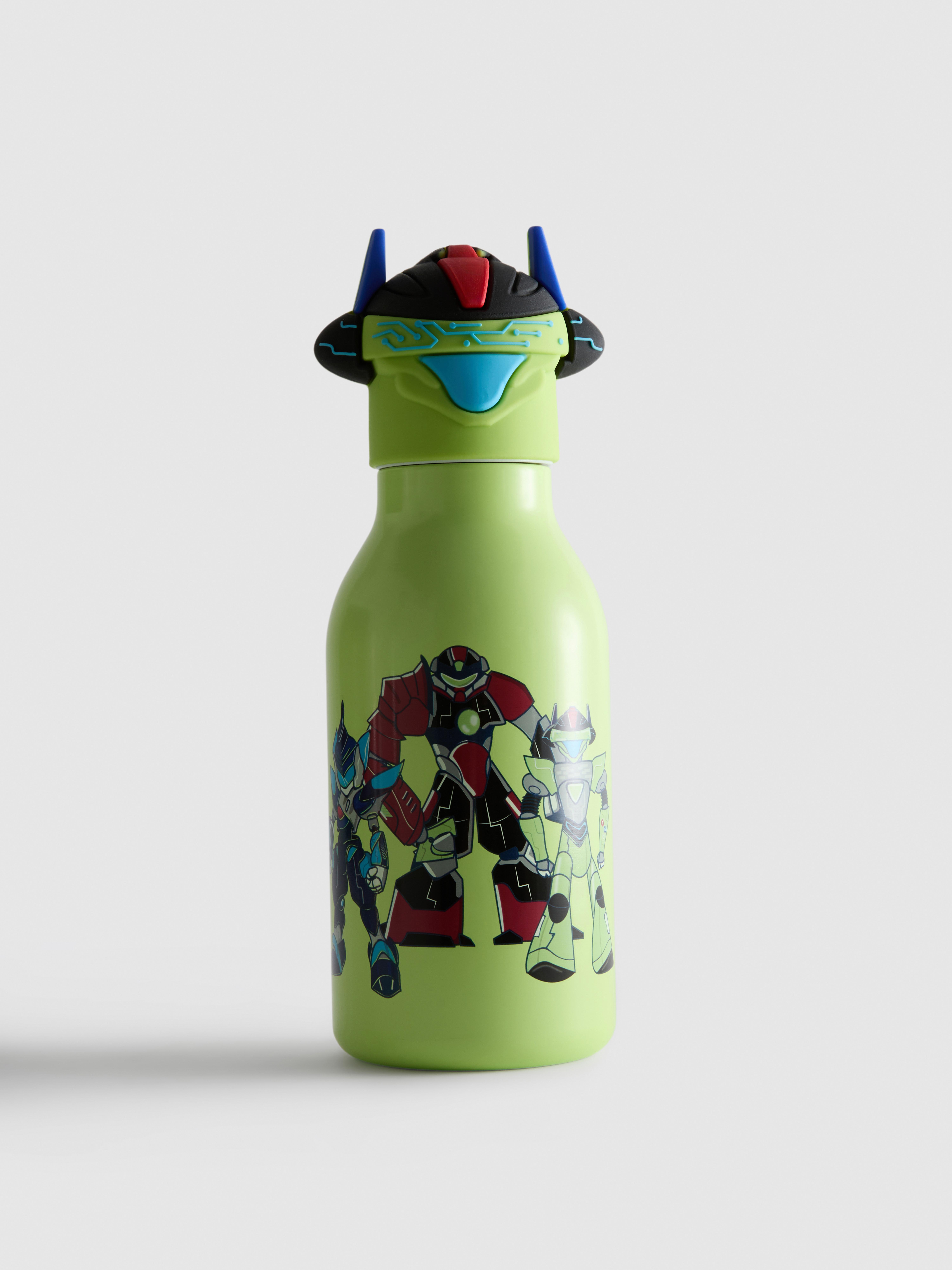 Waterfles met personage