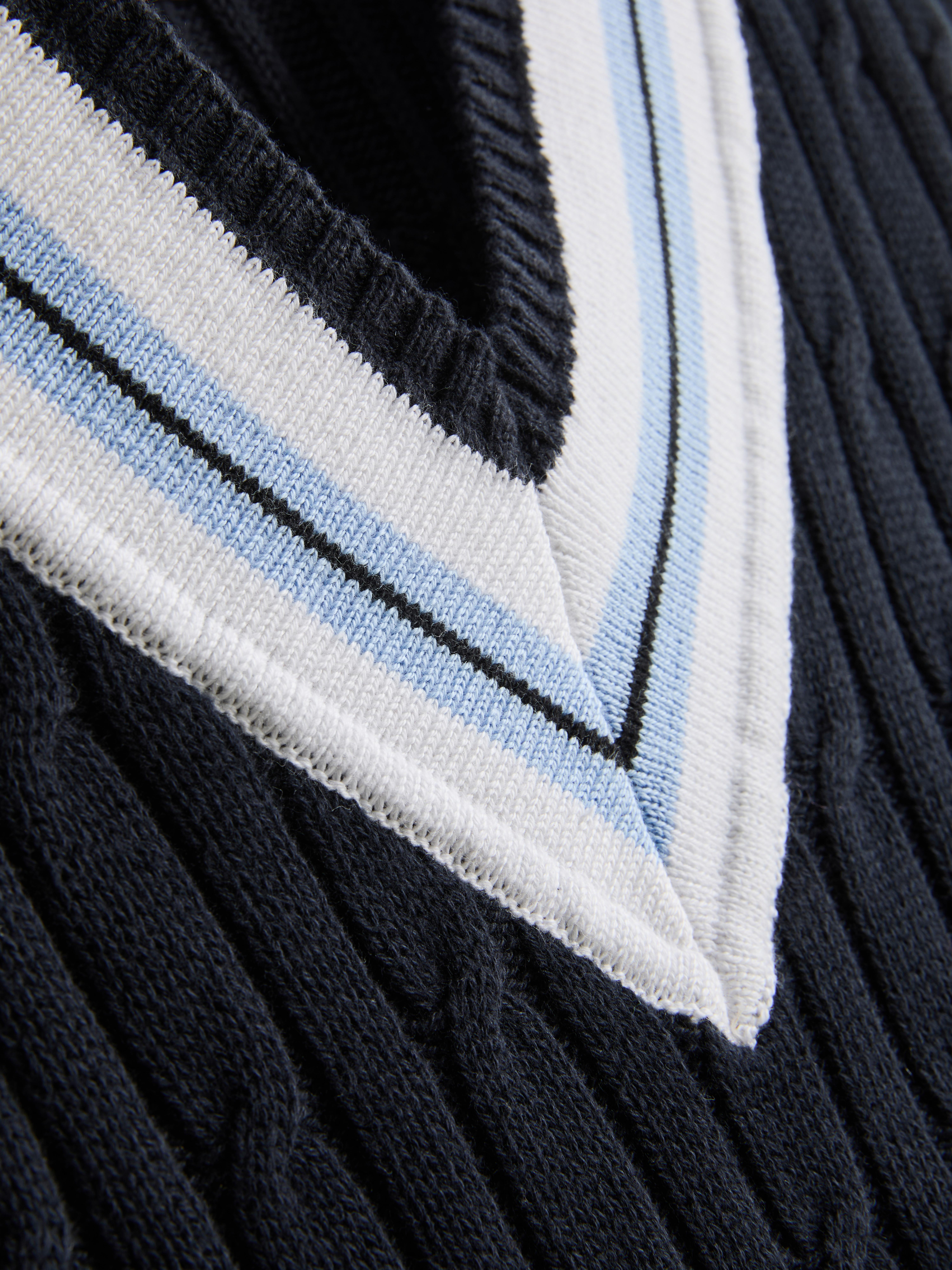 Cotton V-Neck Sweater