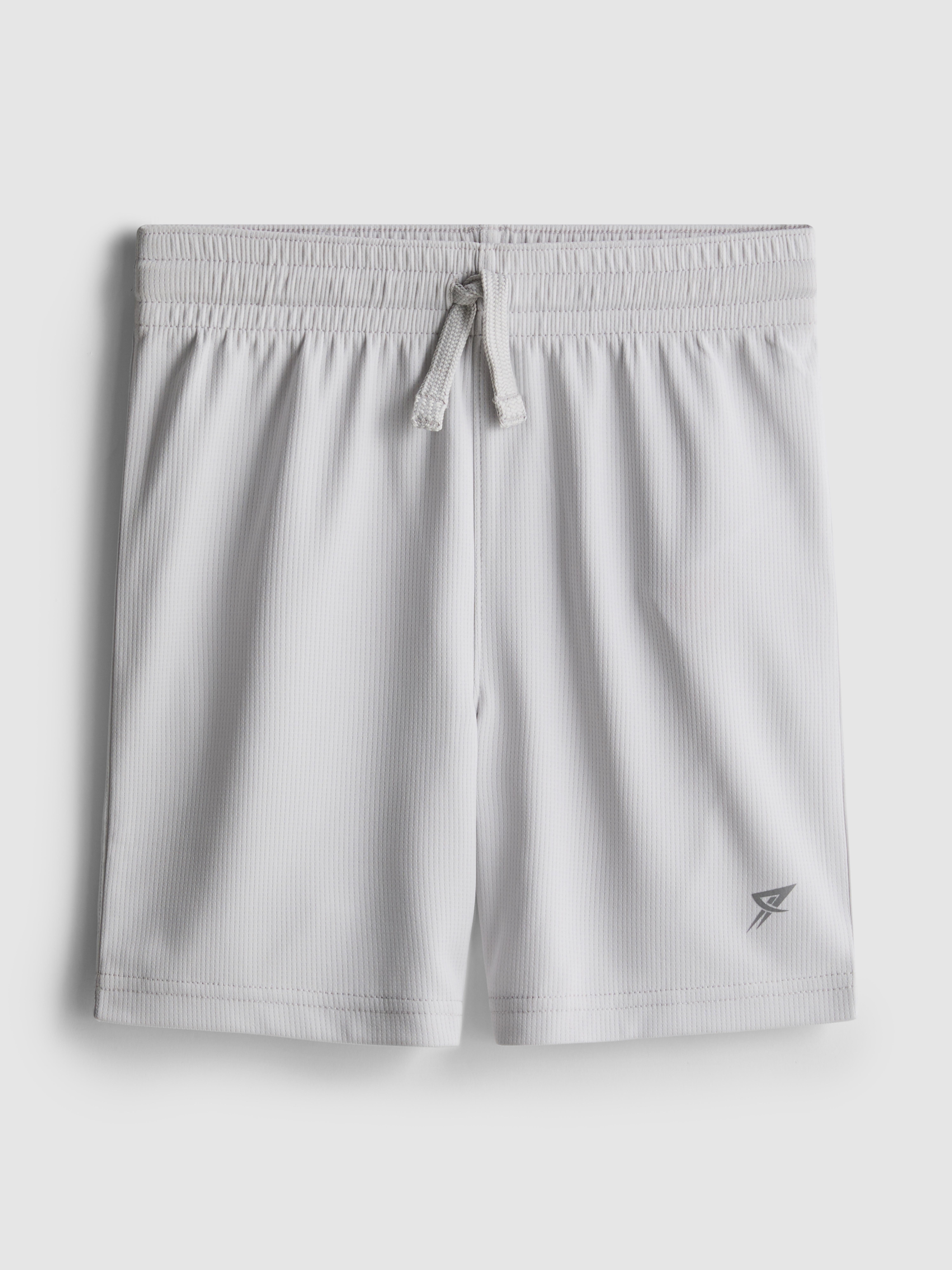 Boys Light Gray 1.5-7yrs | Active Shorts