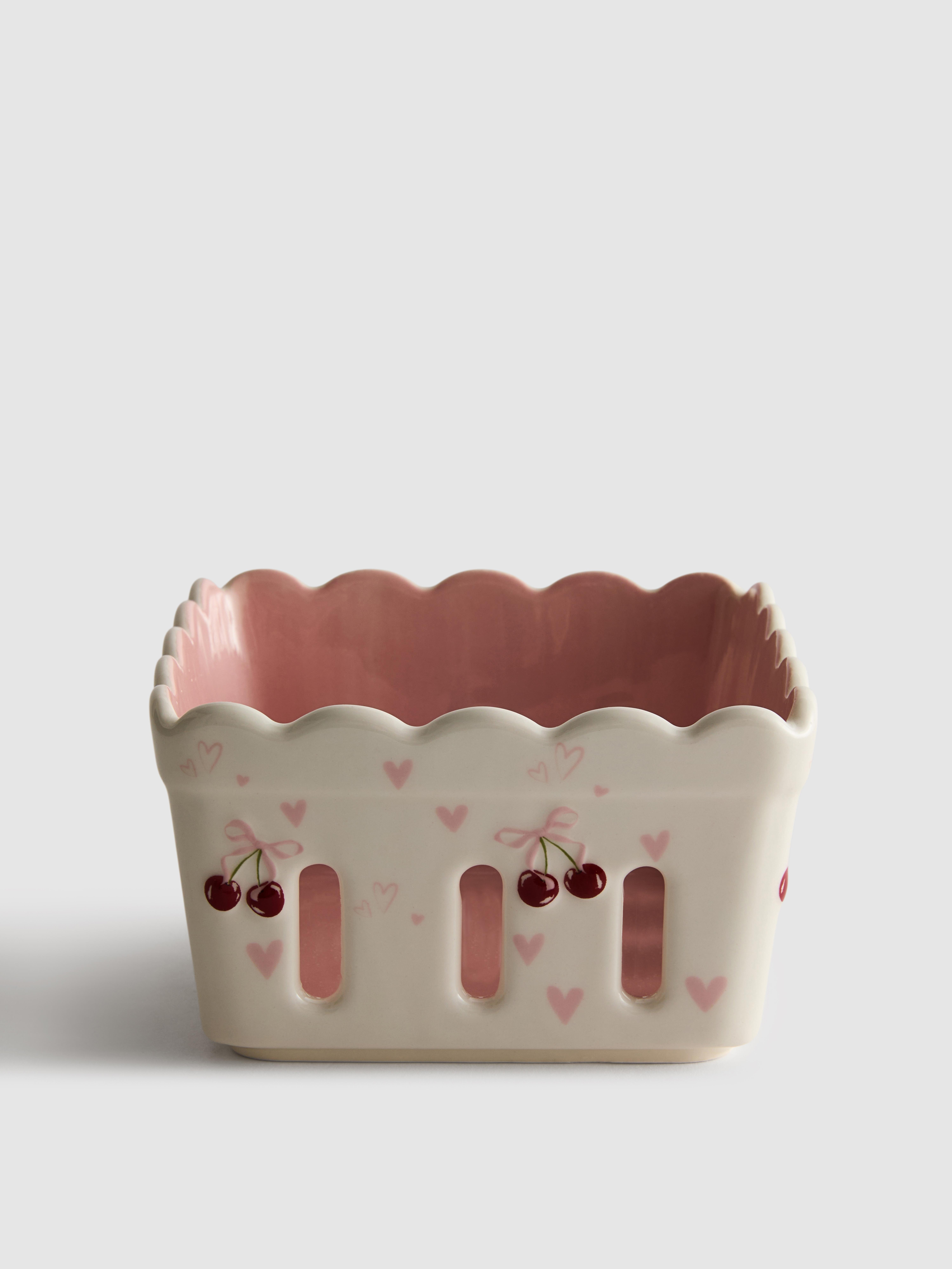 Ceramic Fruit Basket
