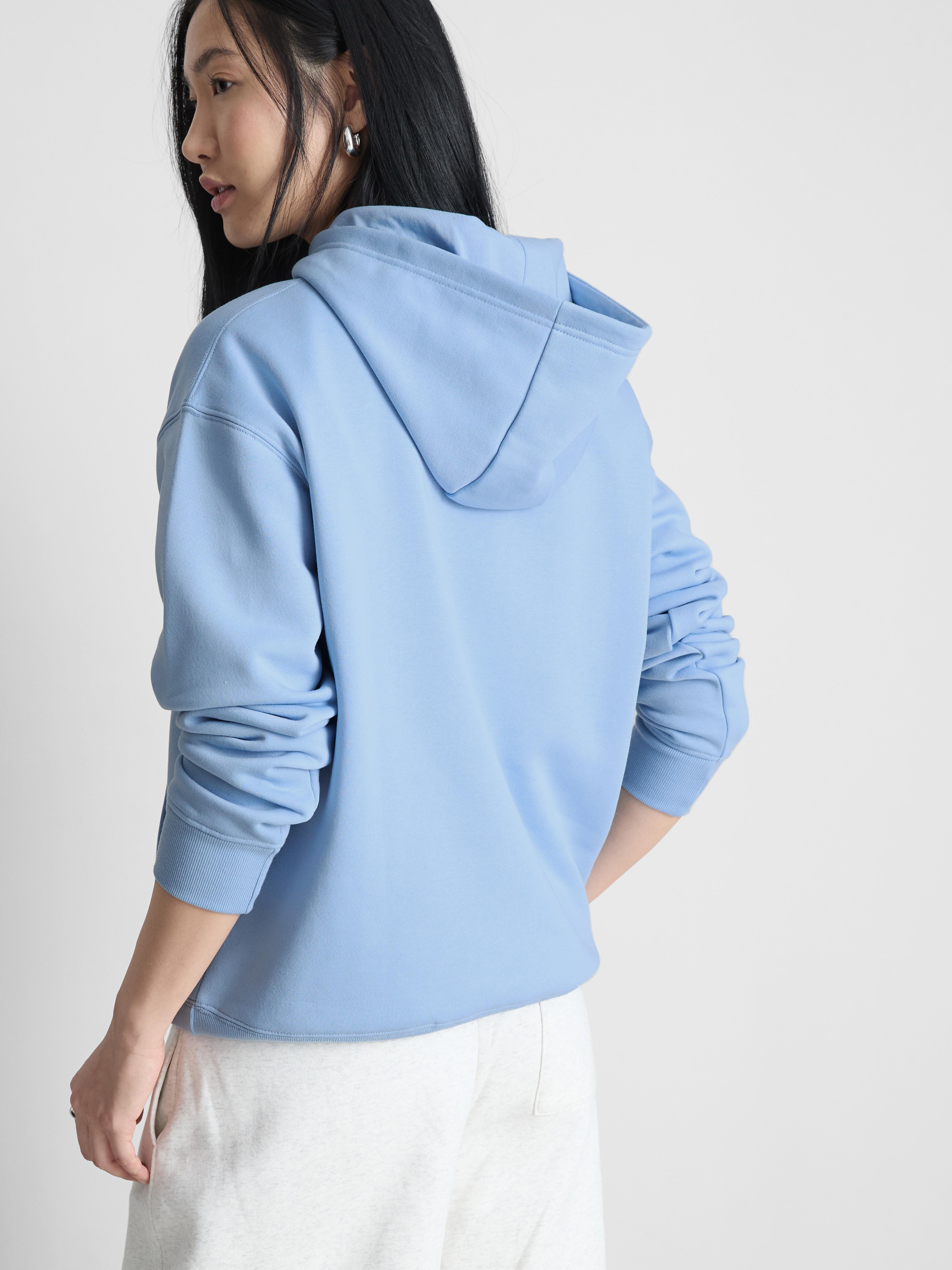 Cotton Blend Graphic Hoodie