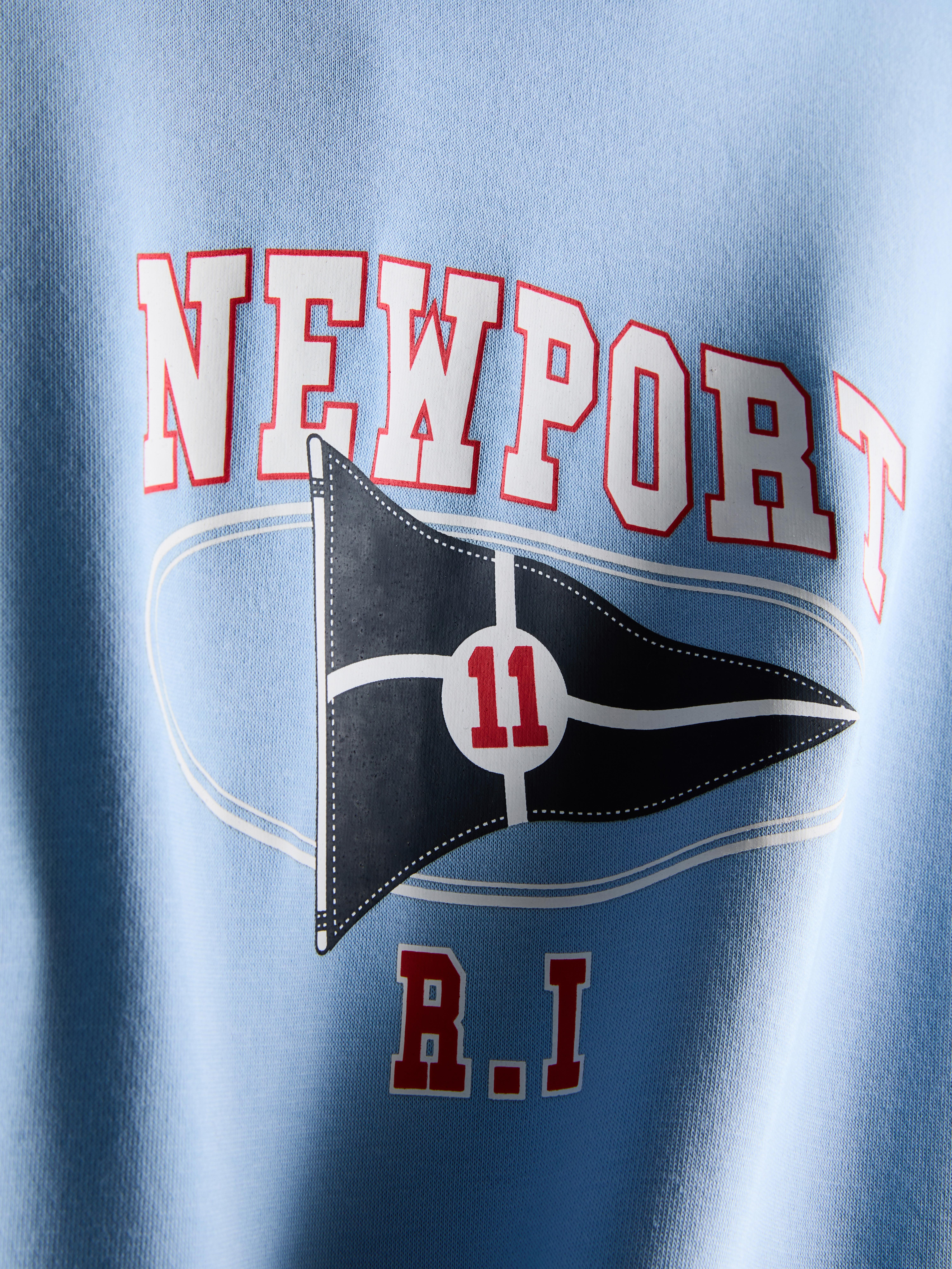 Cotton-Blend Graphic Hoodie