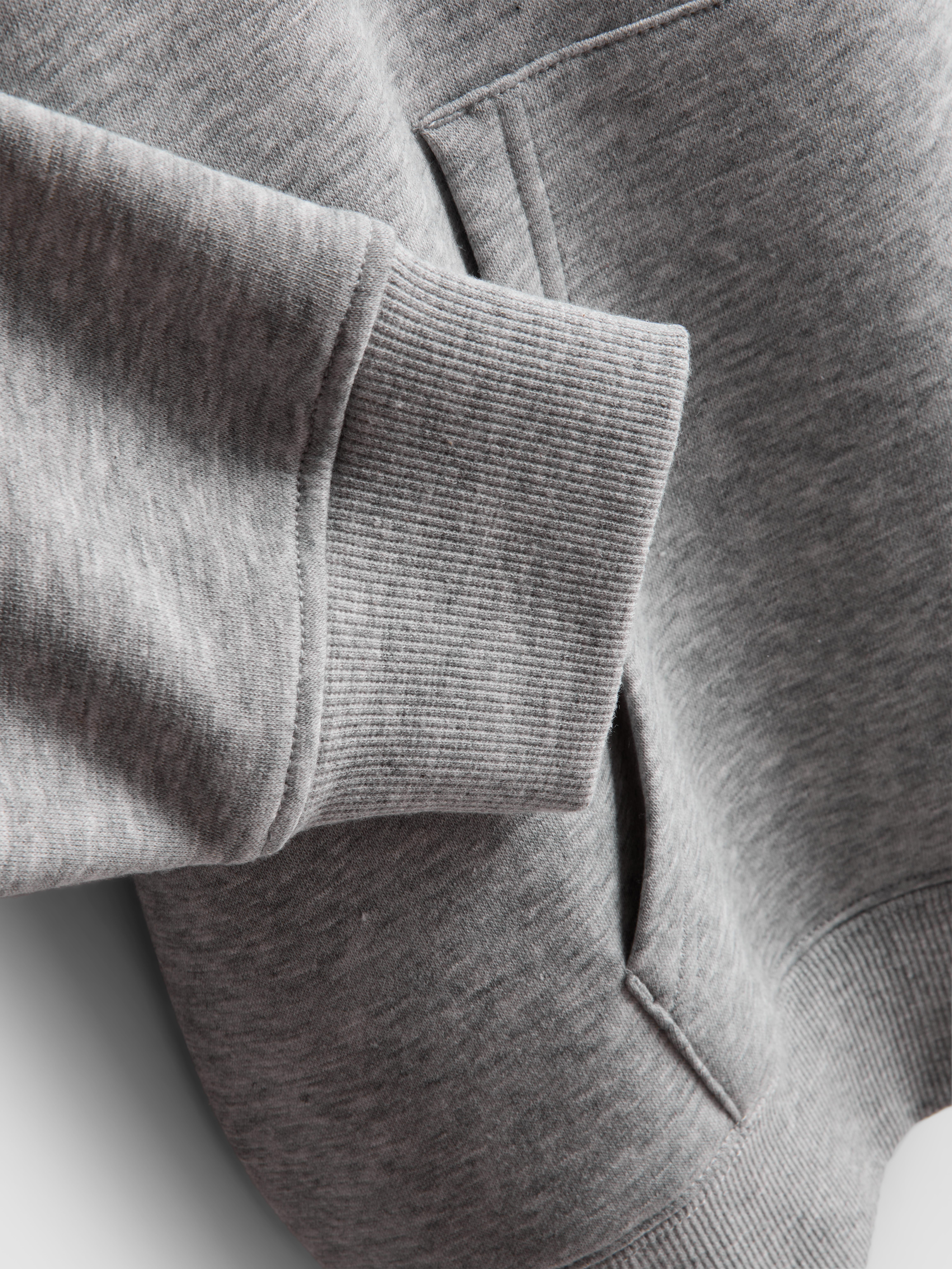 Grafik-Hoodie aus Baumwollmischung