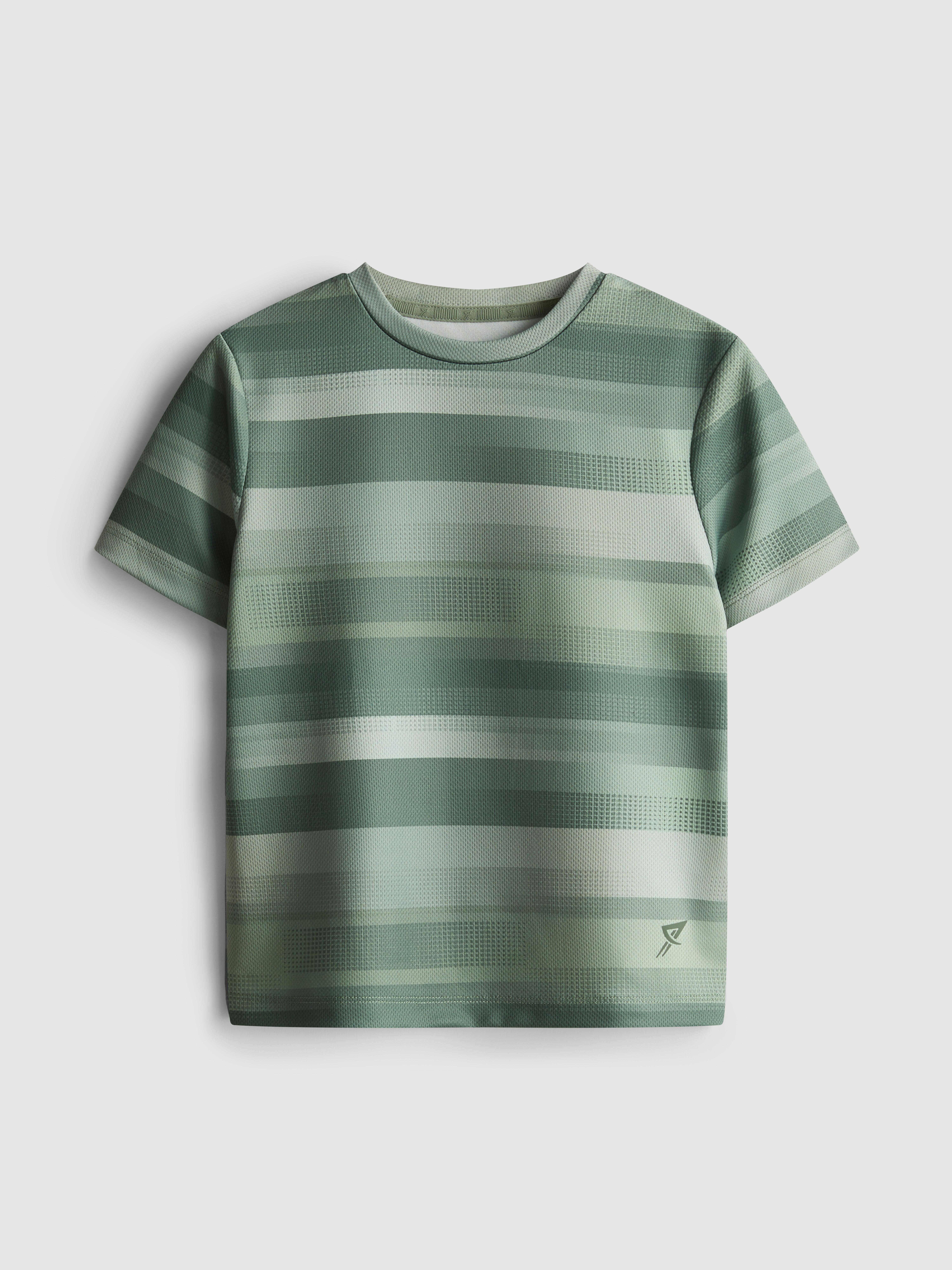 Boys Light Green 1.5-7yrs | Active Mesh T-Shirt