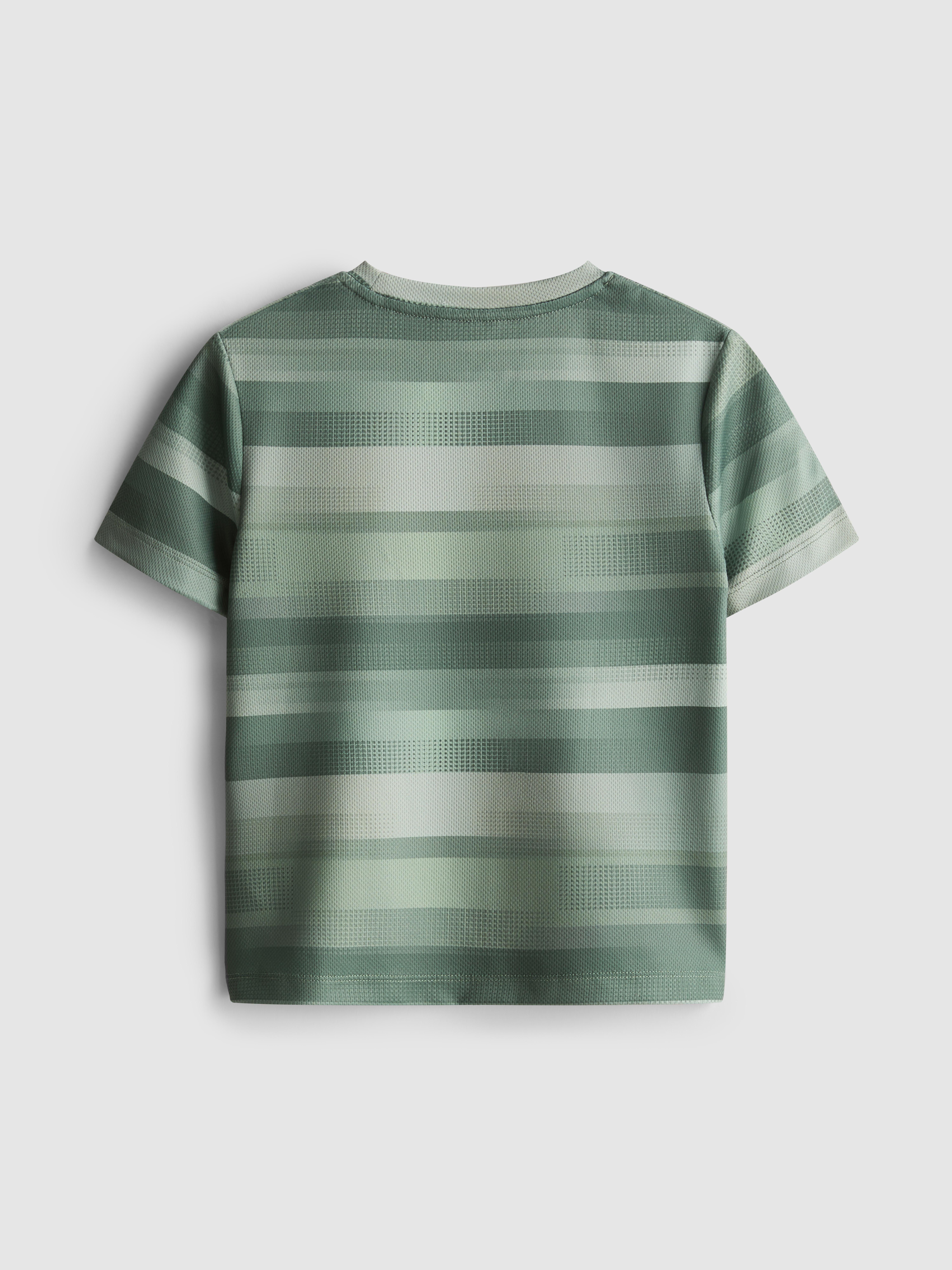 Boys Light Green 1.5-7yrs | Active Mesh T-Shirt
