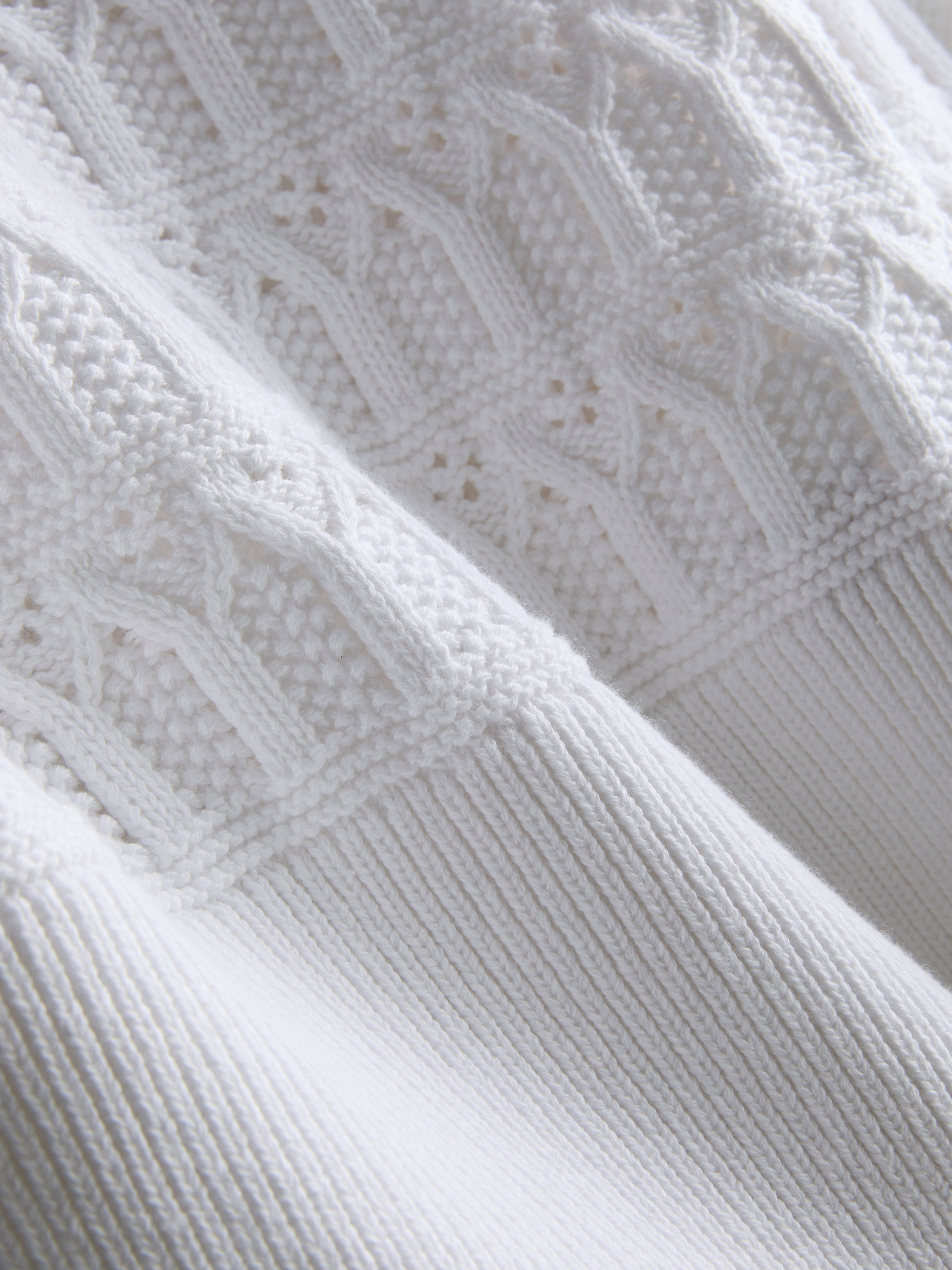 Cotton Knit Crew Sweater