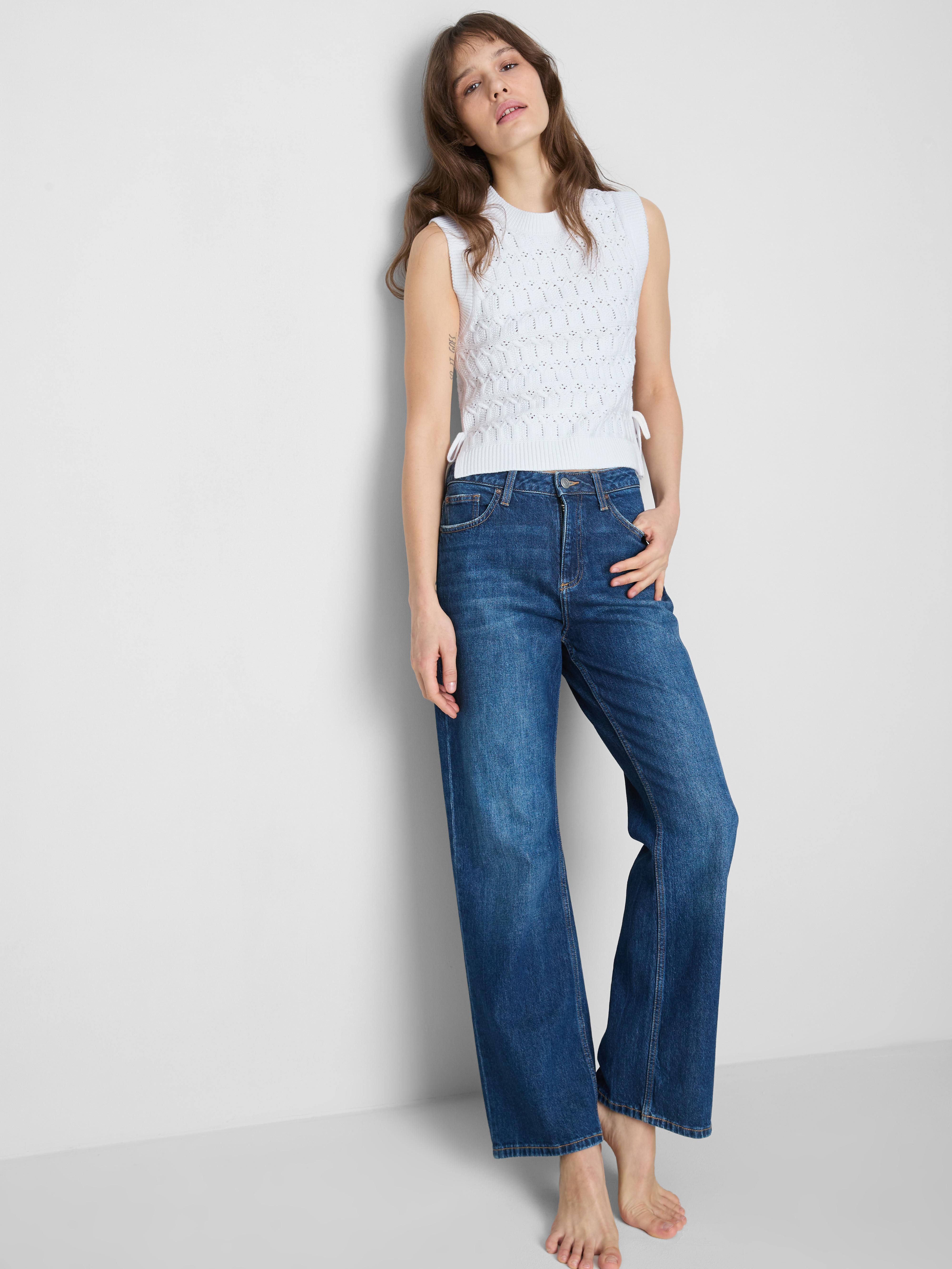 Cotton Chunky Knit Tank