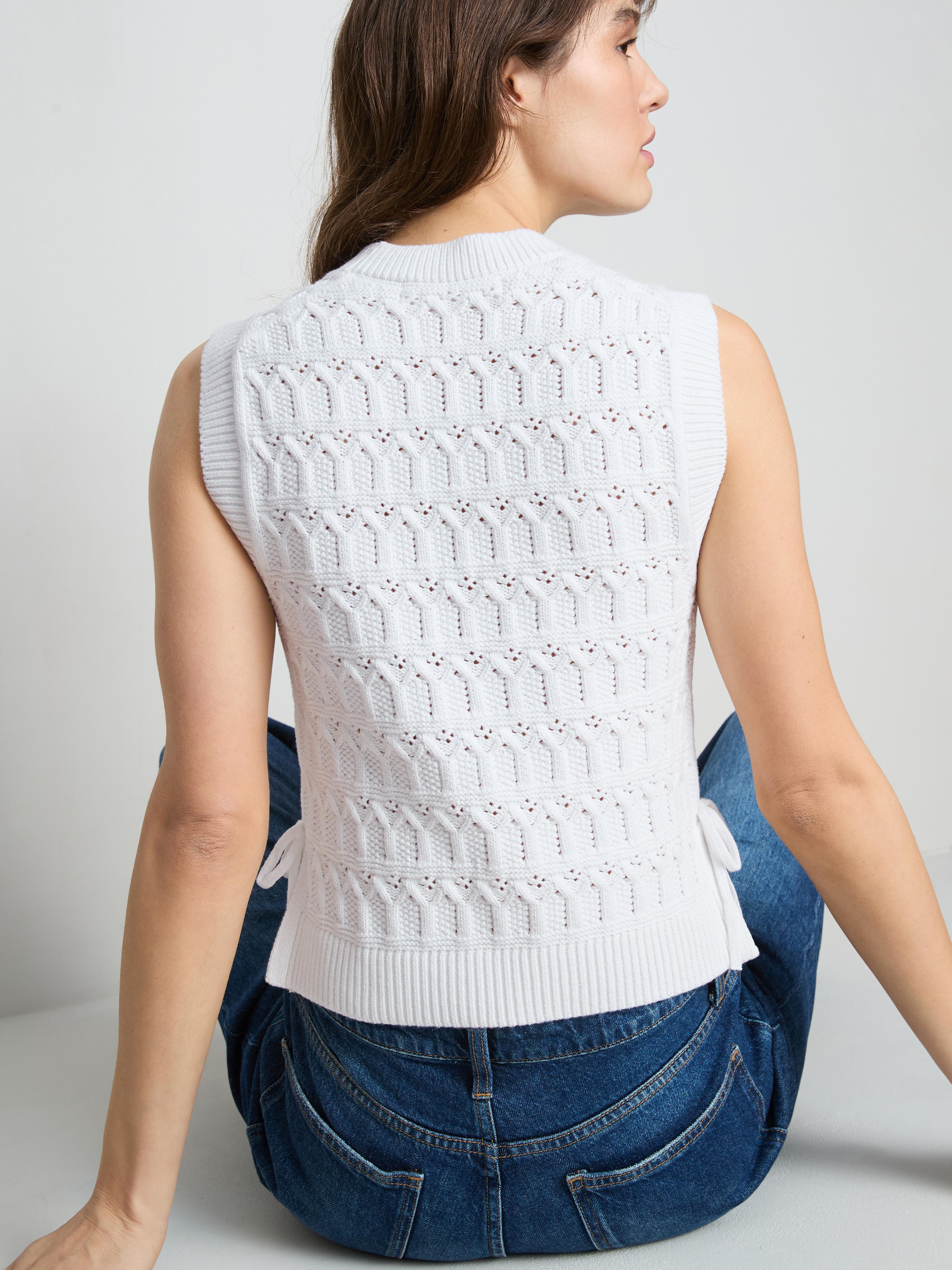 Cotton Chunky Knit Tank