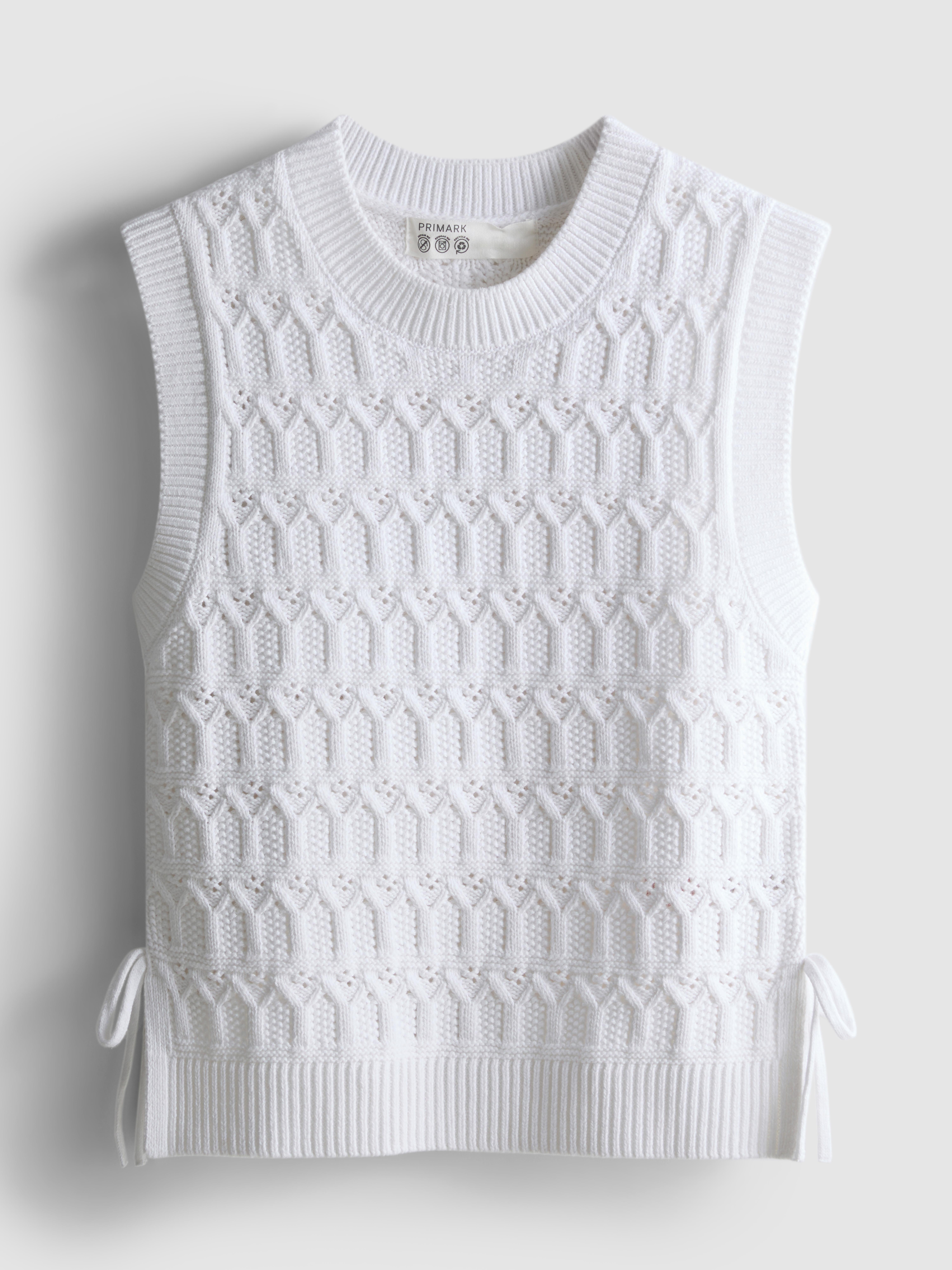 Cotton Chunky Knit Tank