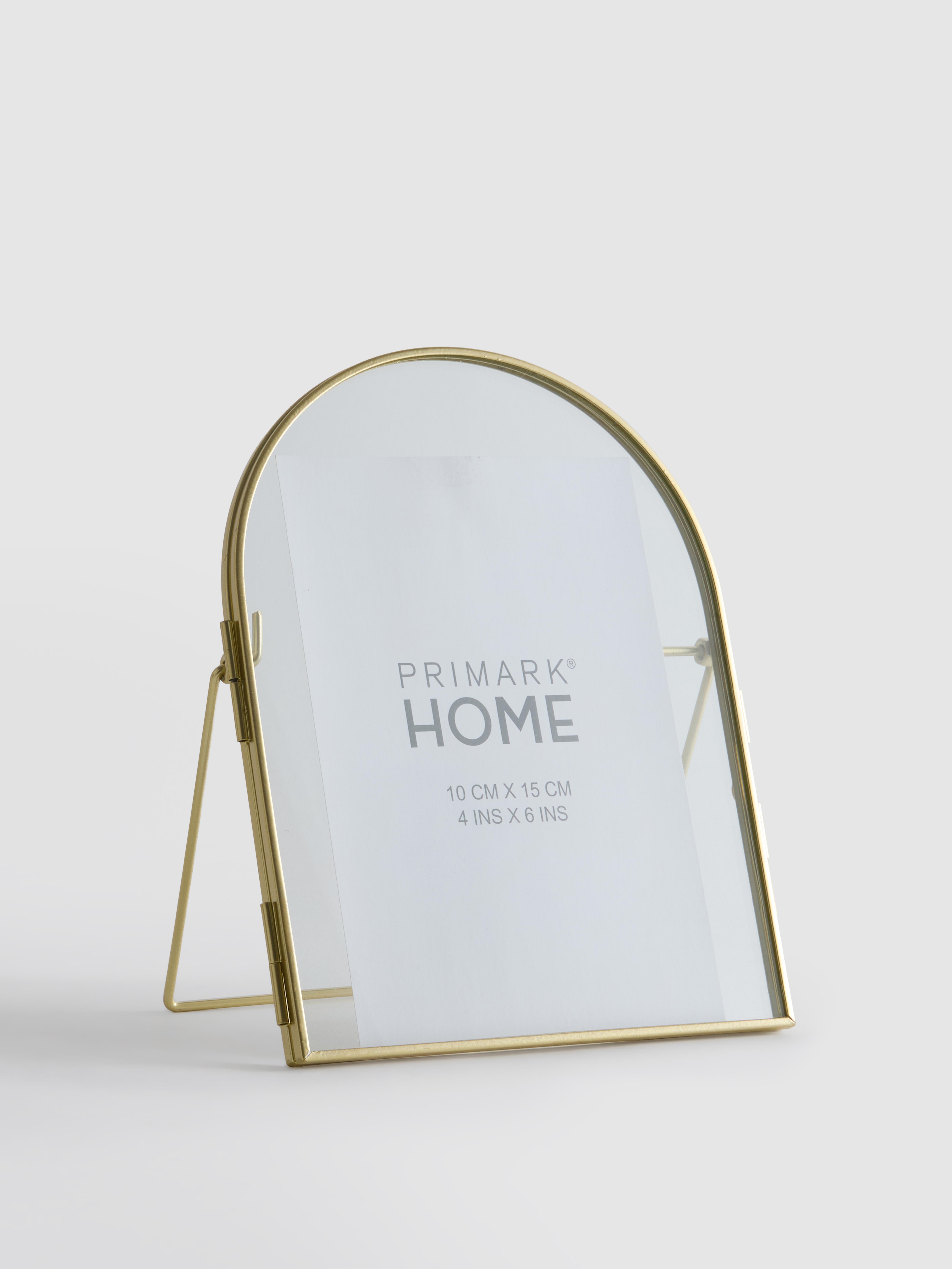 Kovinski okvir za fotografije z lokom | 10 × 15 cm