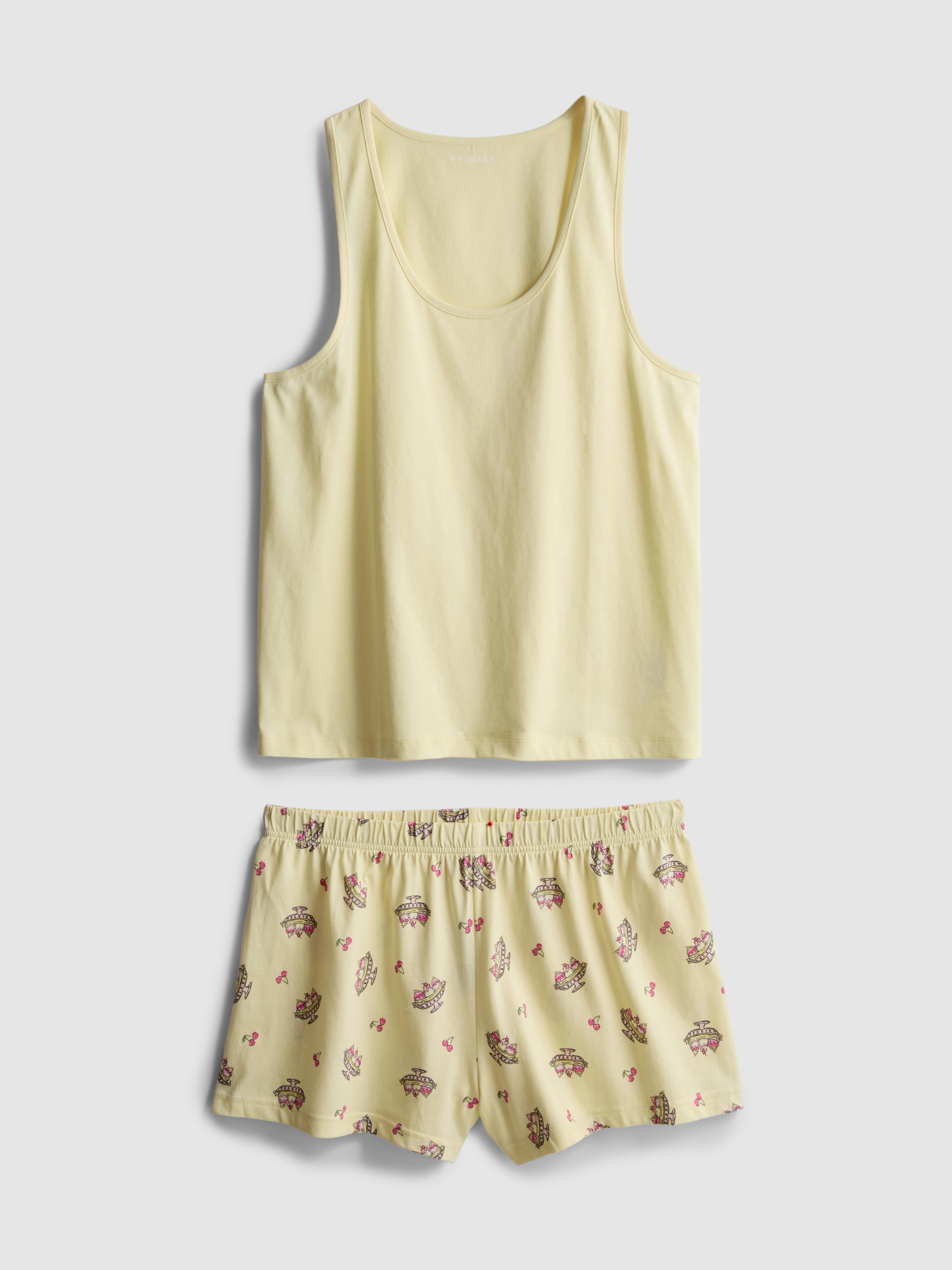 Cotton Vest And Short Pyjamas