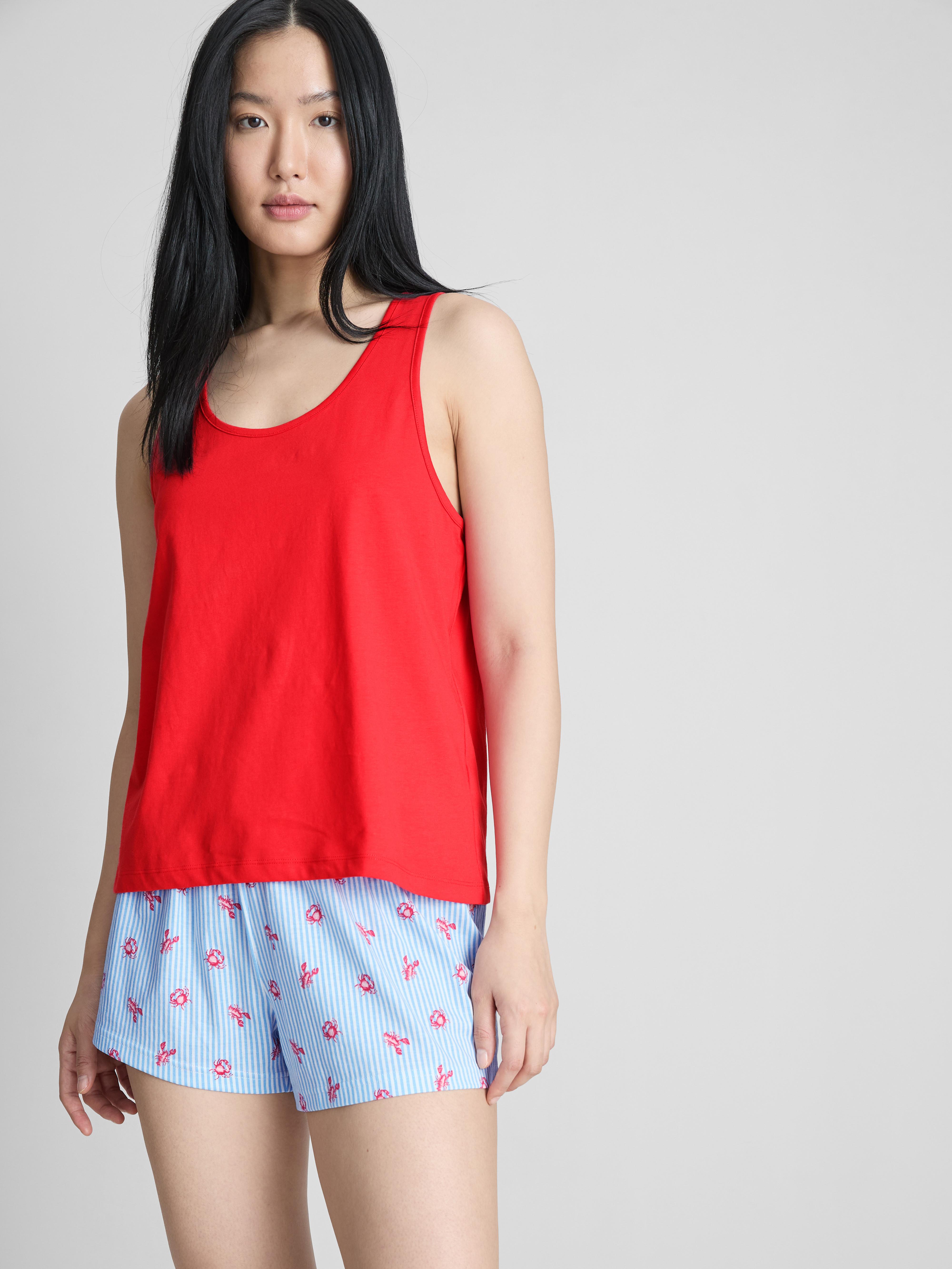 Cotton Vest And Short Pyjamas