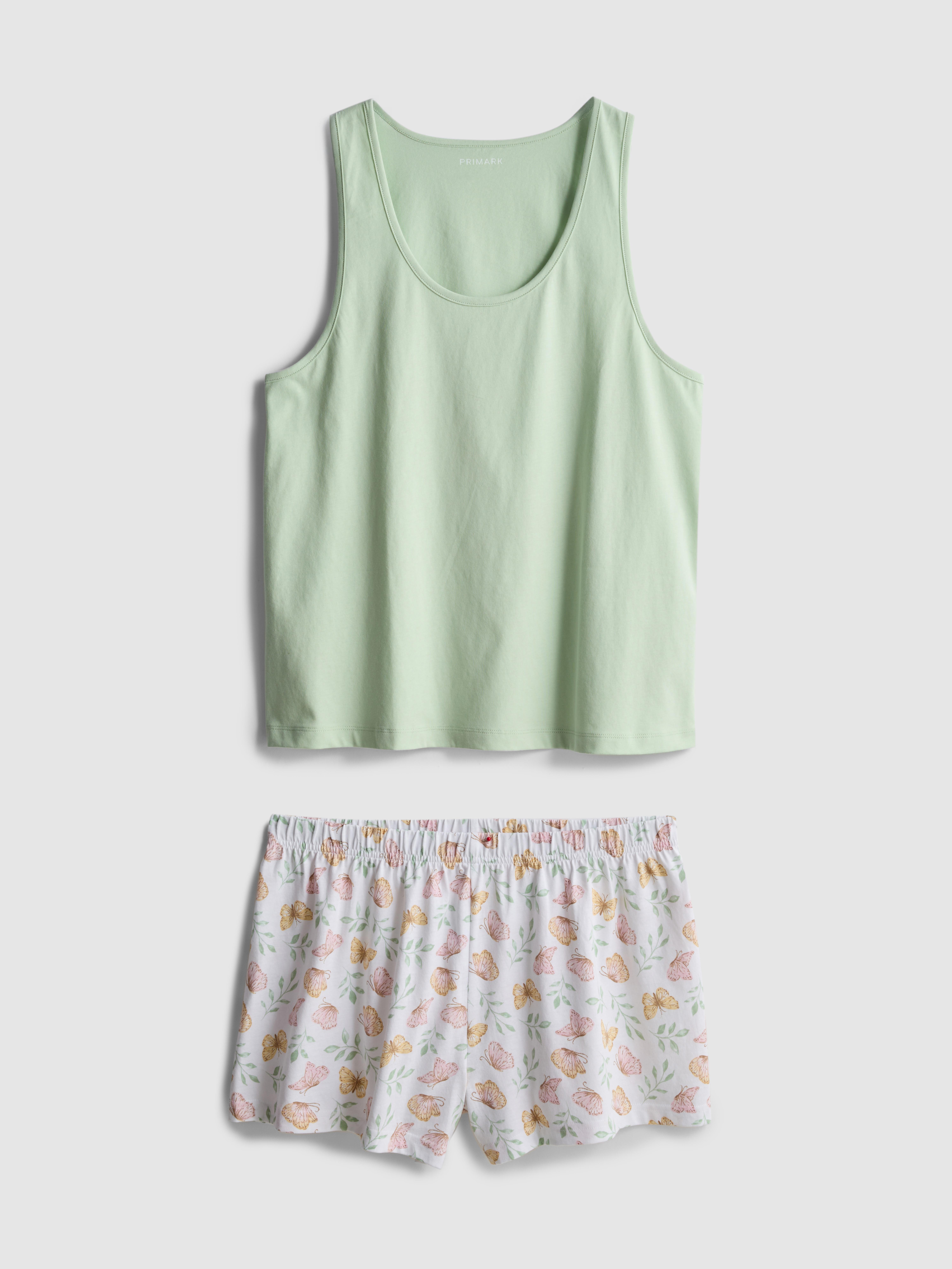 Cotton Vest And Short Pyjamas