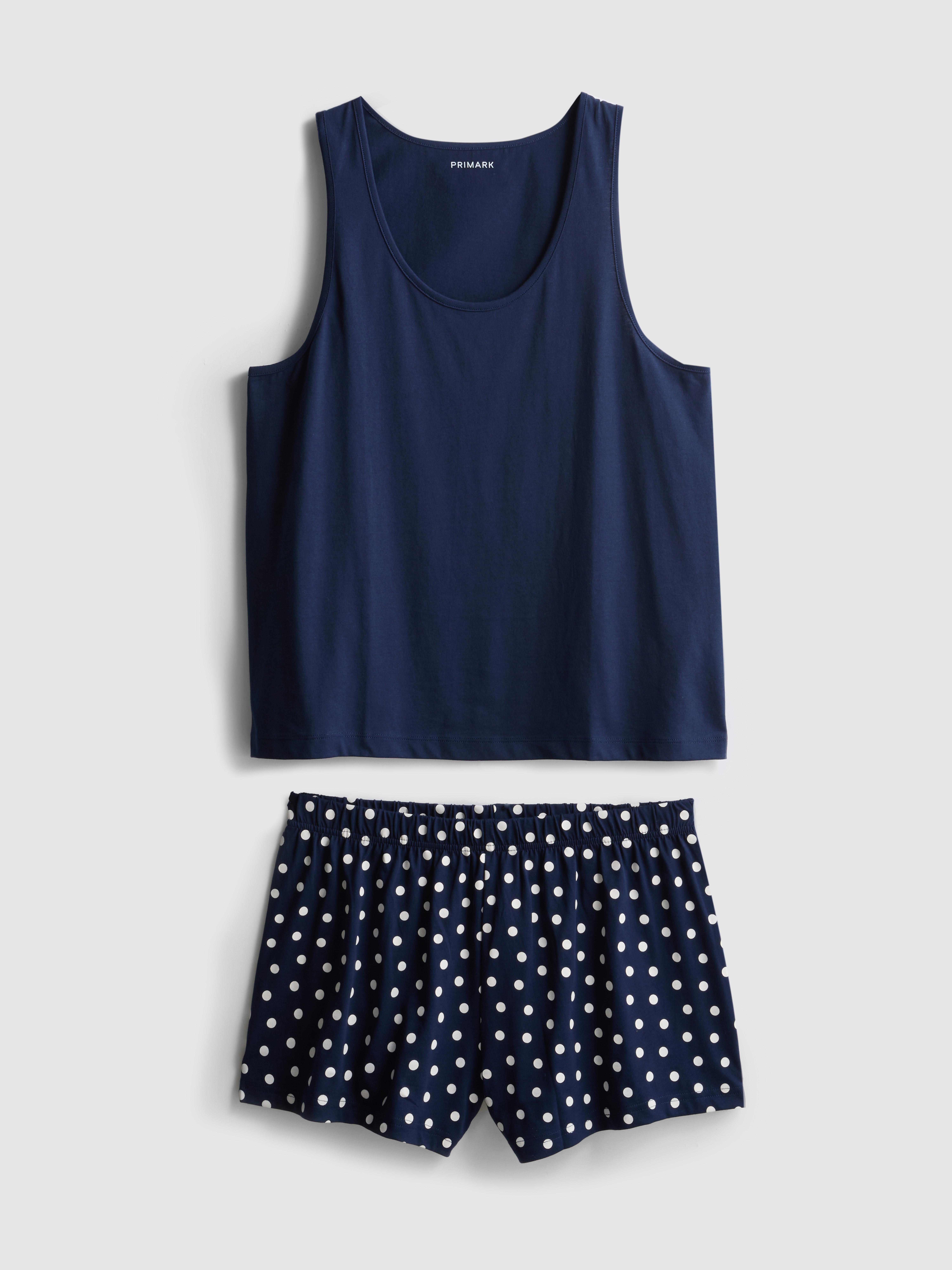 Cotton Vest And Short Pyjamas