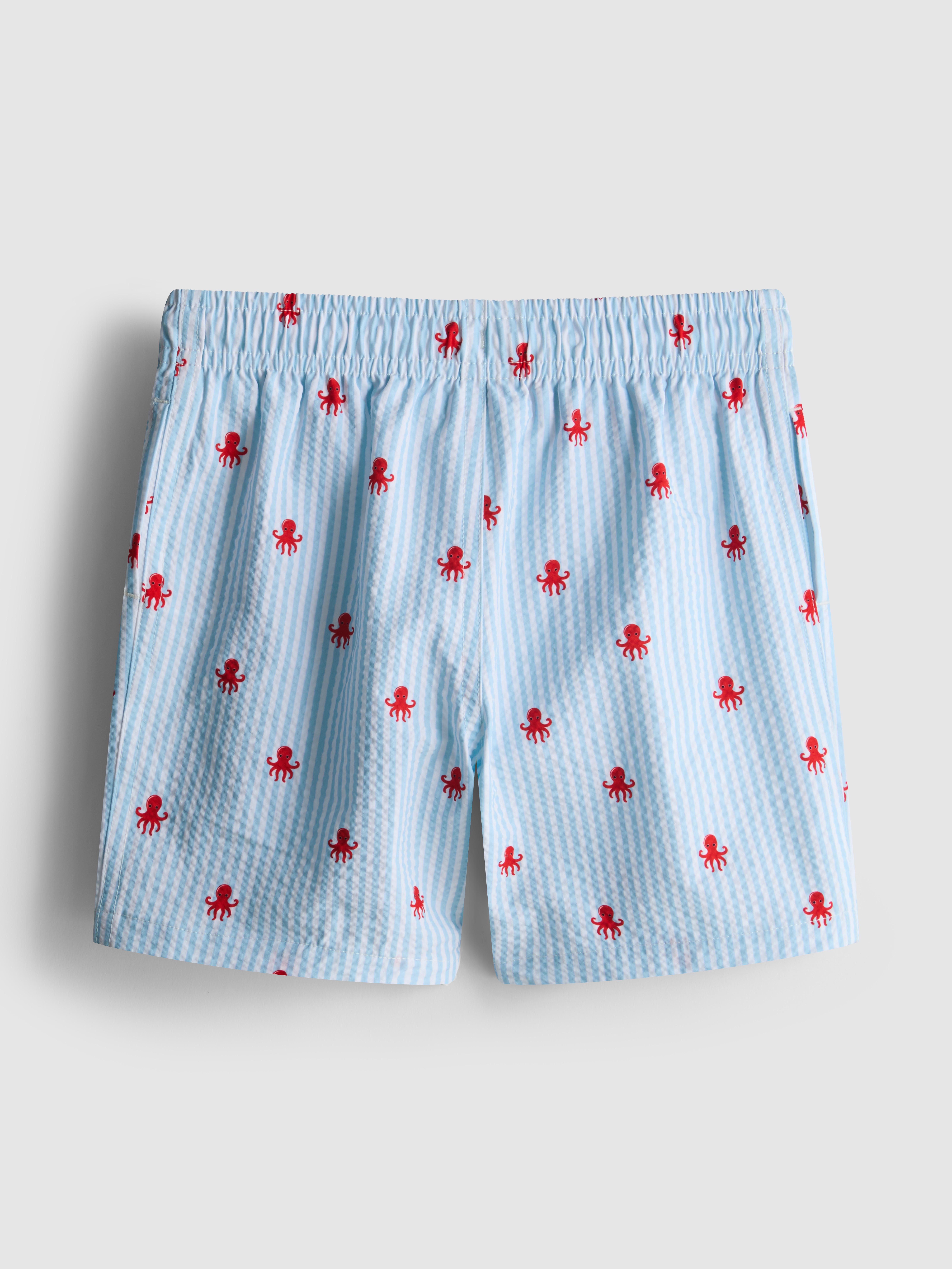 1.5-8yrs | Seersucker Swim Shorts