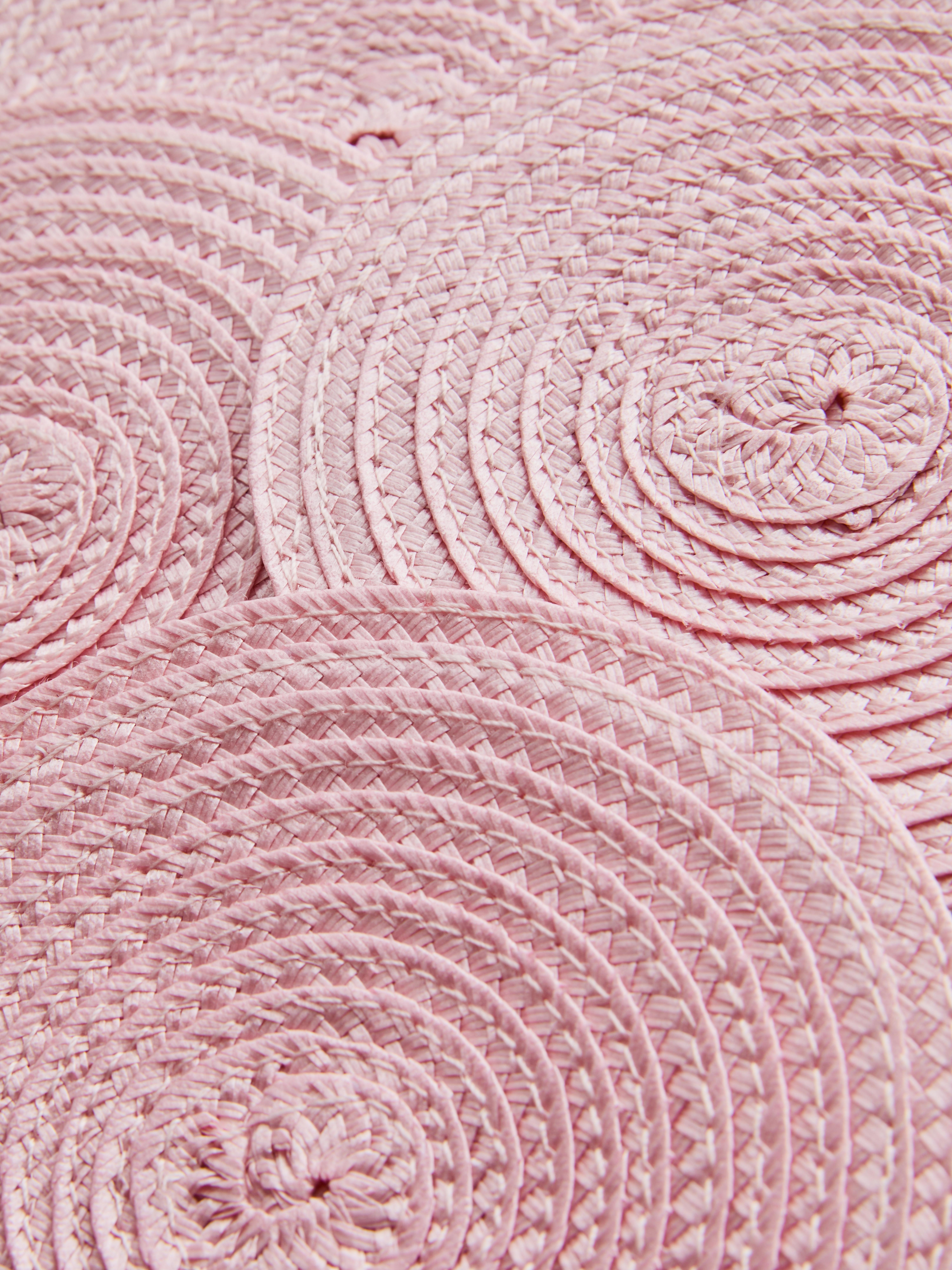 4 textilní podtácky