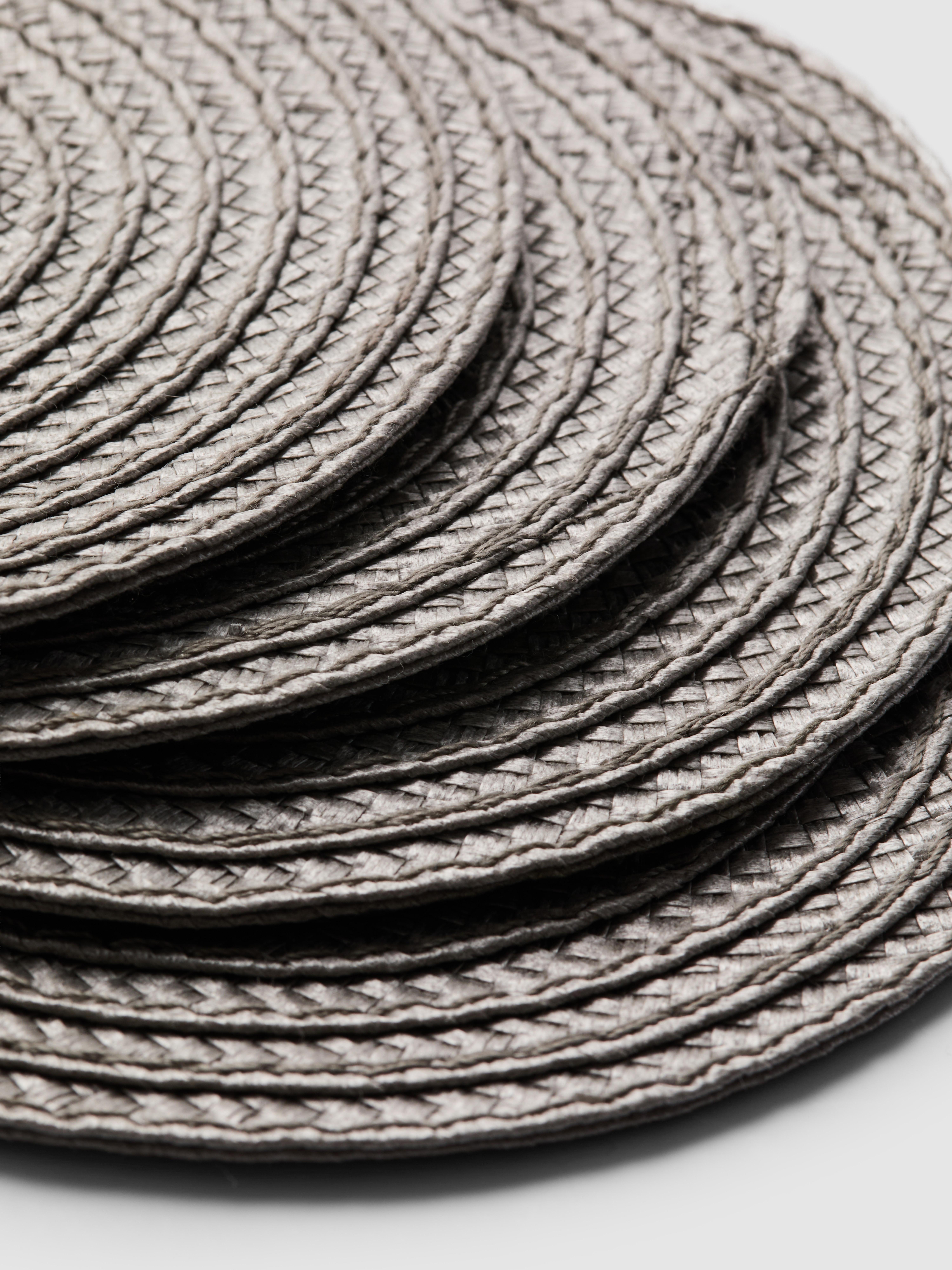 4 suporturi pentru pahare din material textil