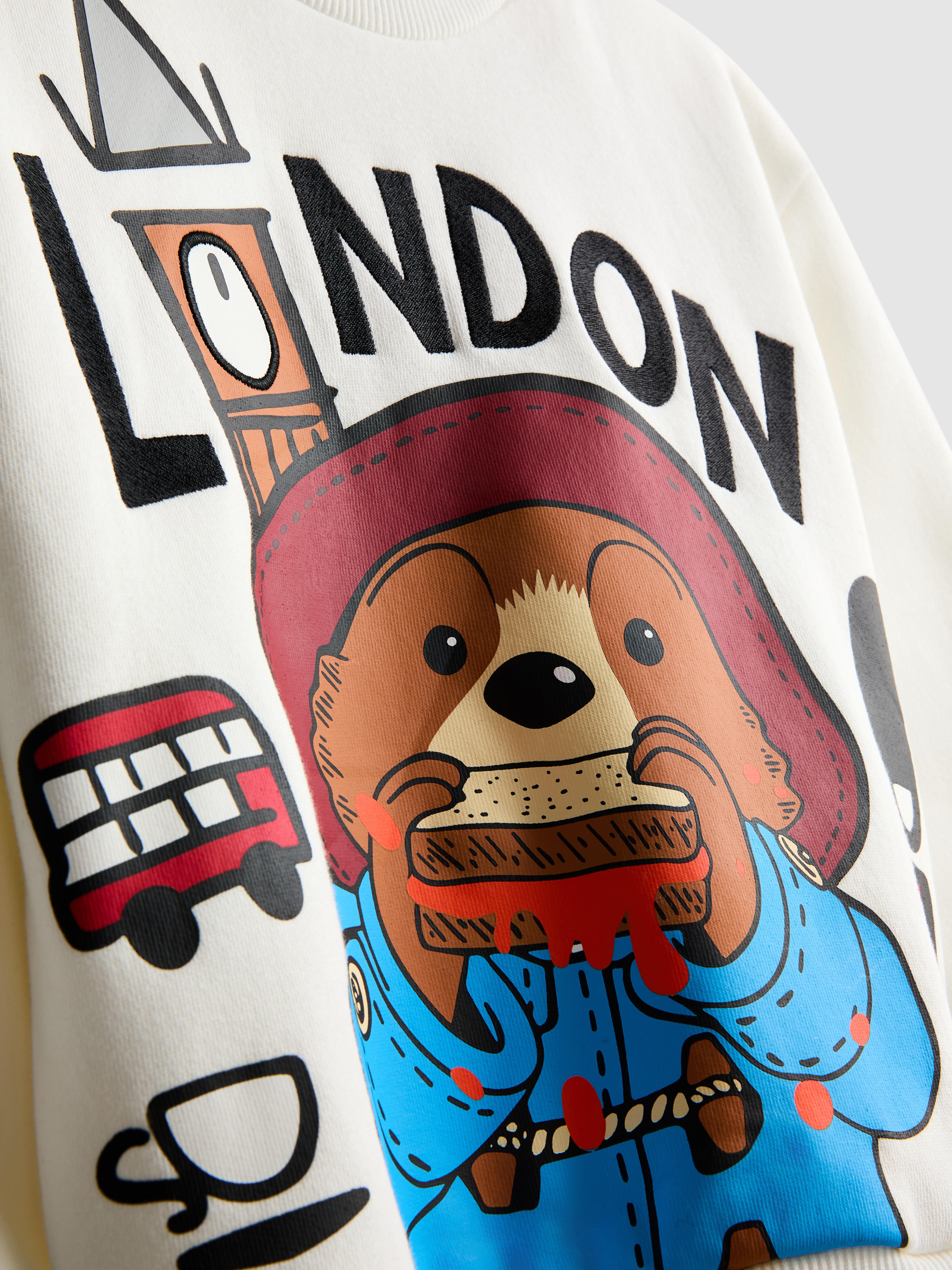 1.5-8yrs | Paddington Bear Sweatshirt