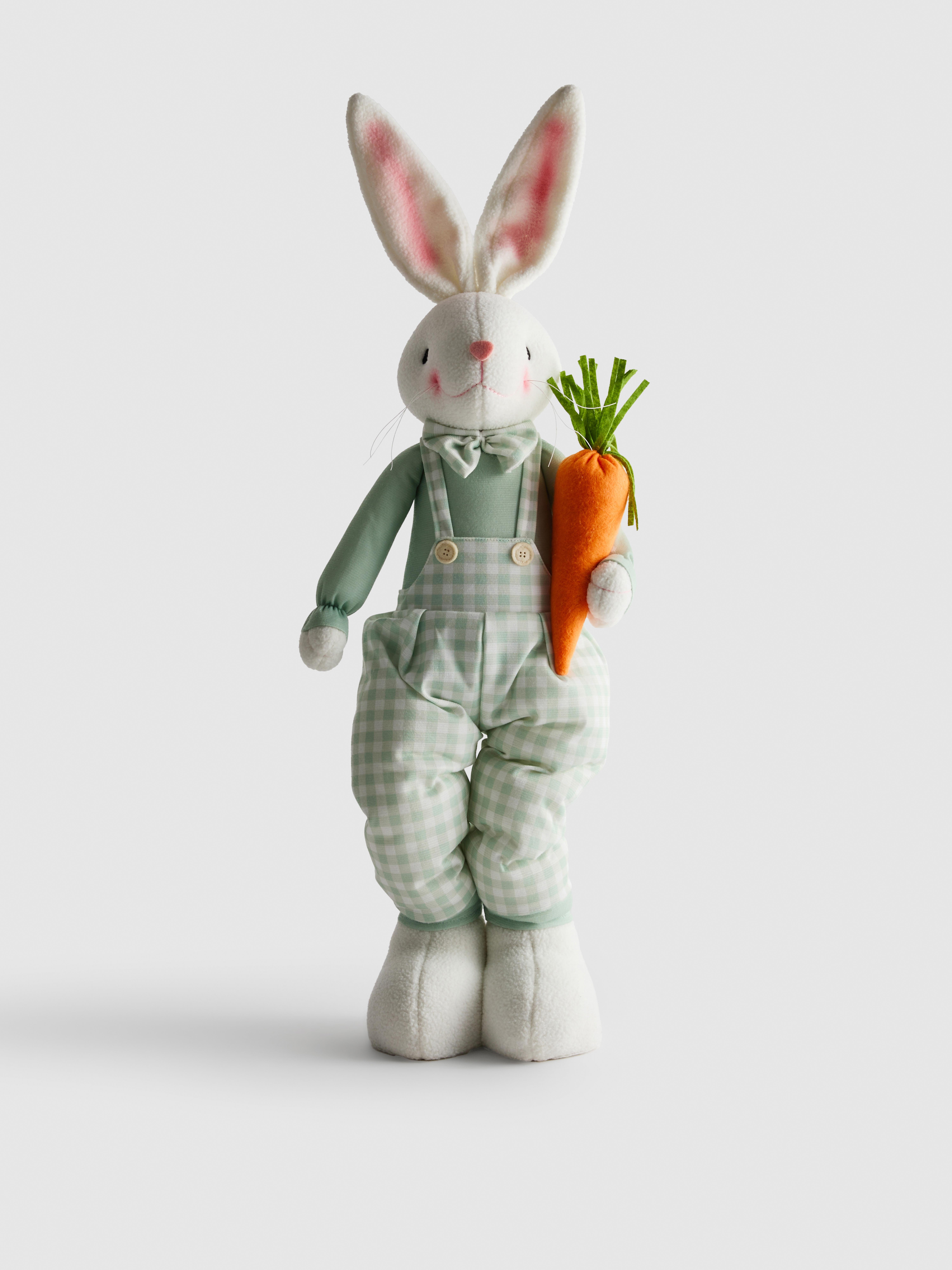 Peluche grande del conejito de Pascua de pie