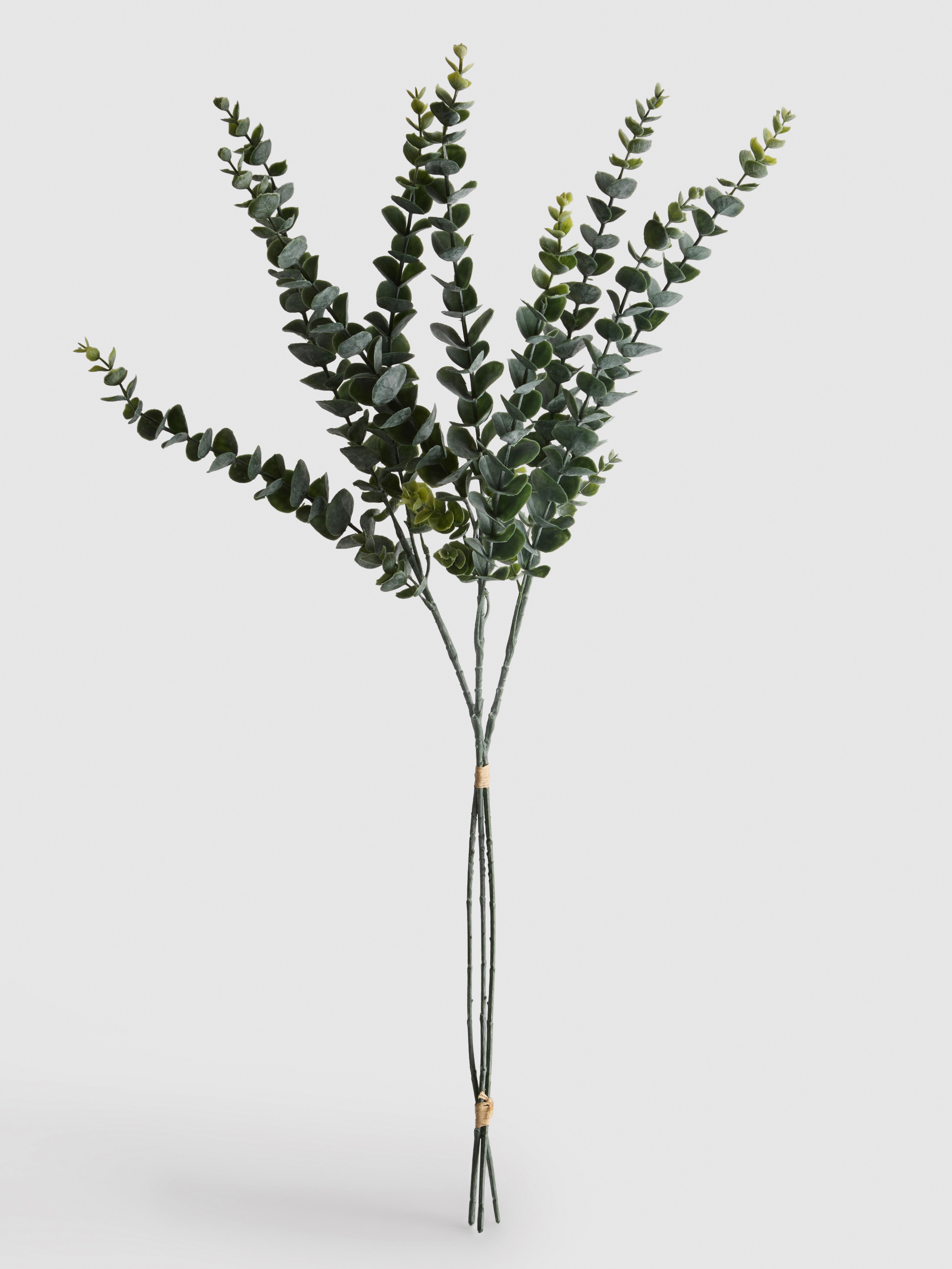 Single Stem Faux Eucalyptus Plant