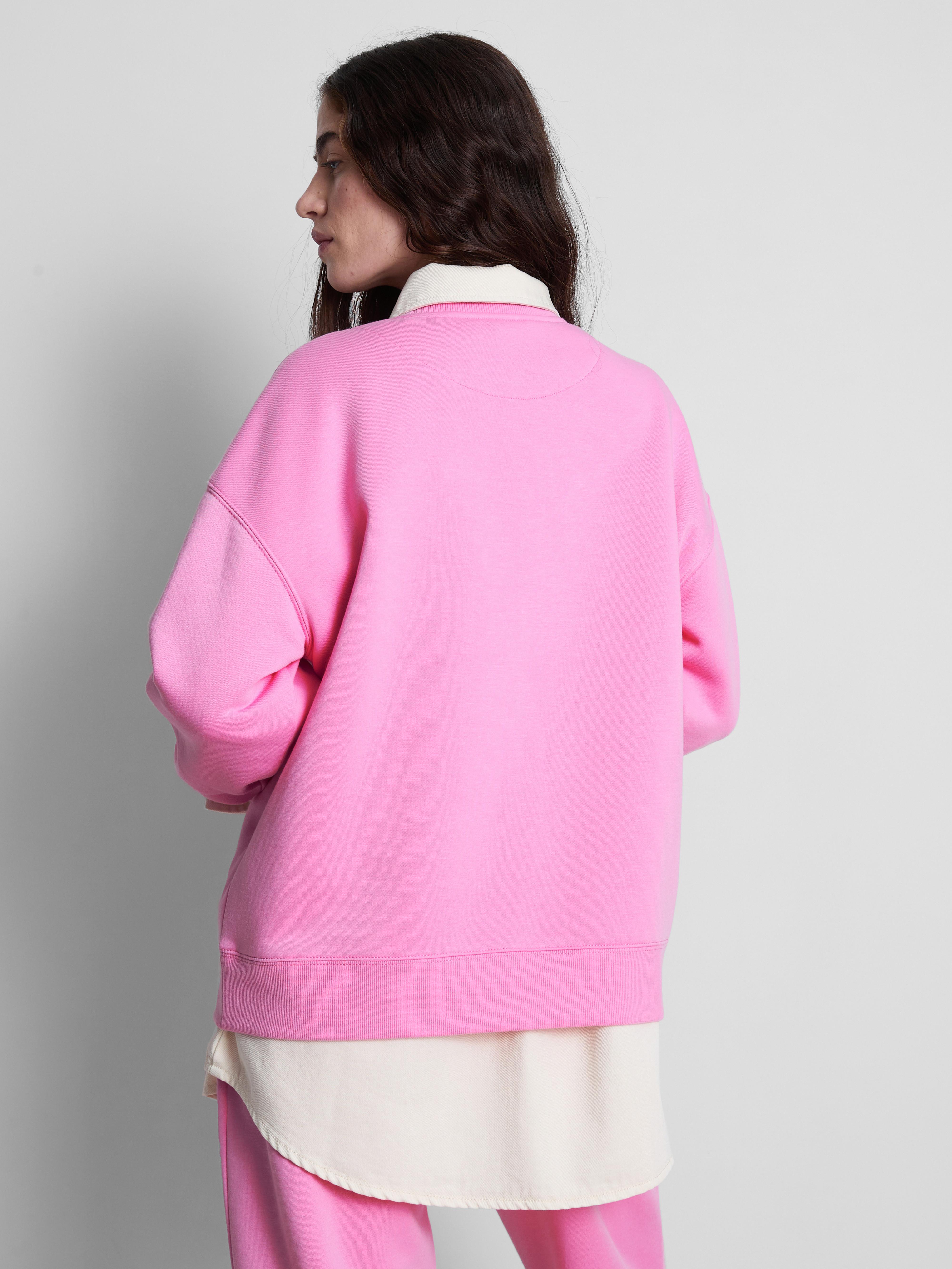 Women's Pink Essential Active Sweatshirt