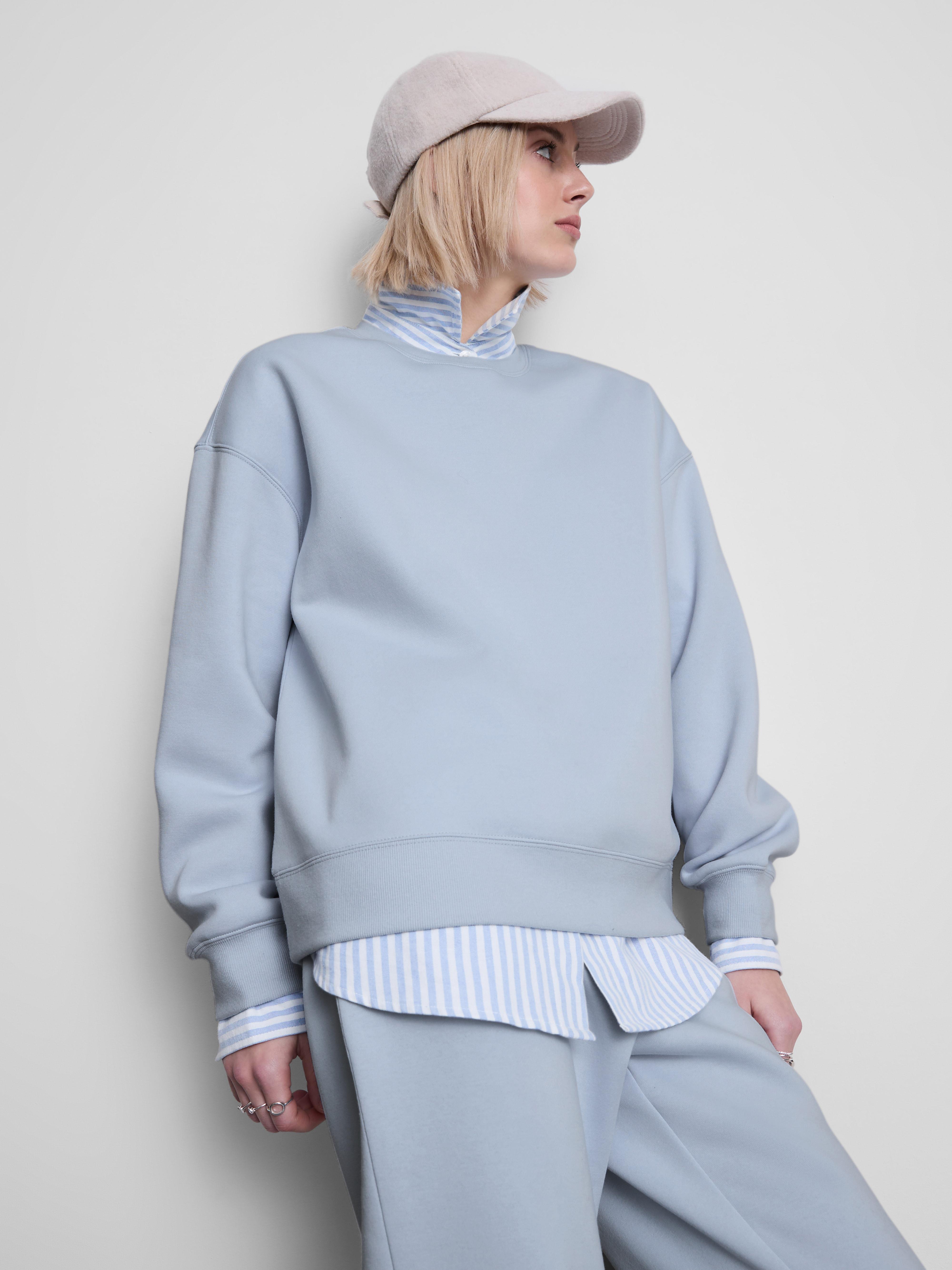 Women's Light Blue Essential Active Sweatshirt