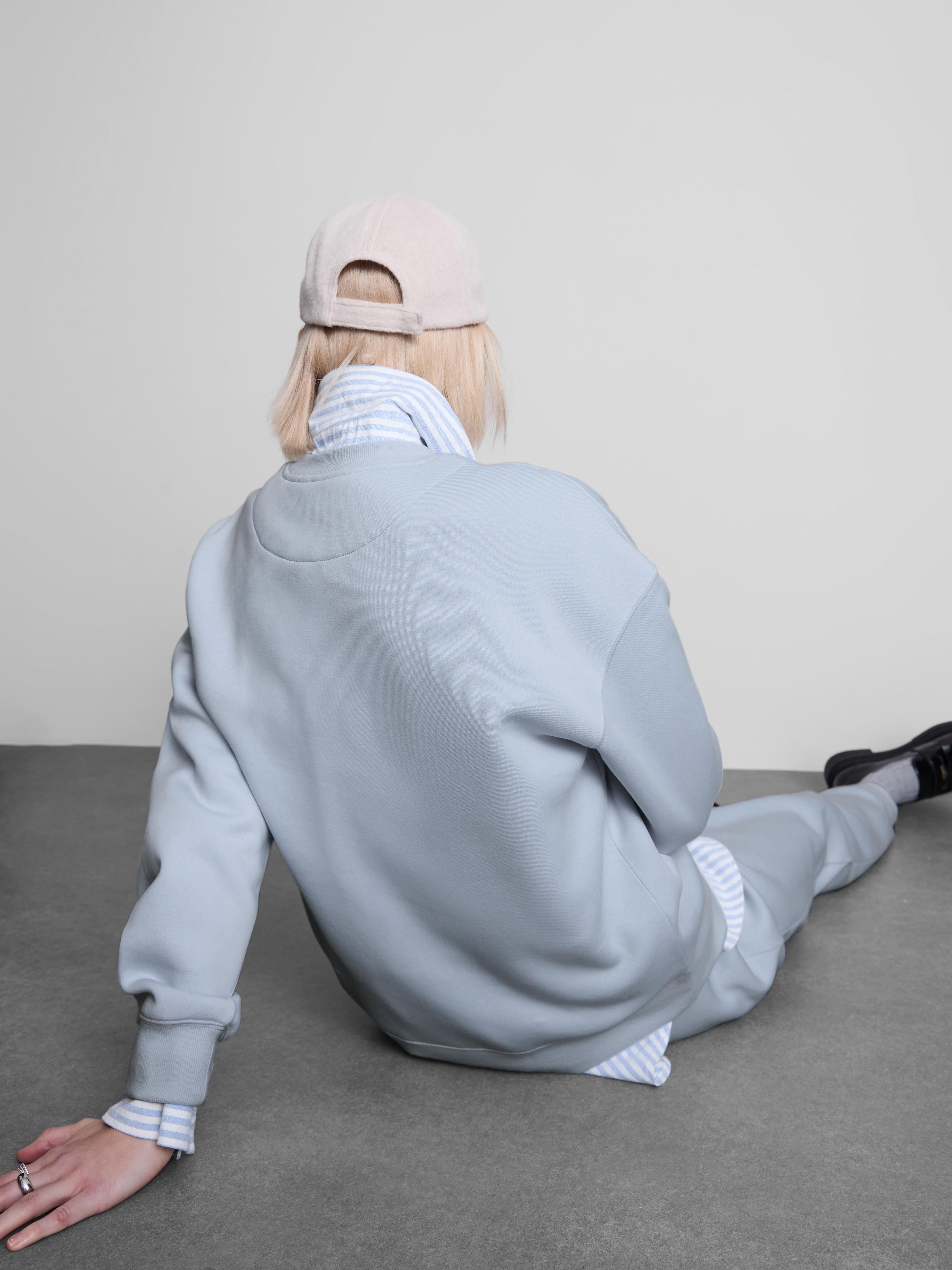 Women's Light Blue Essential Active Sweatshirt