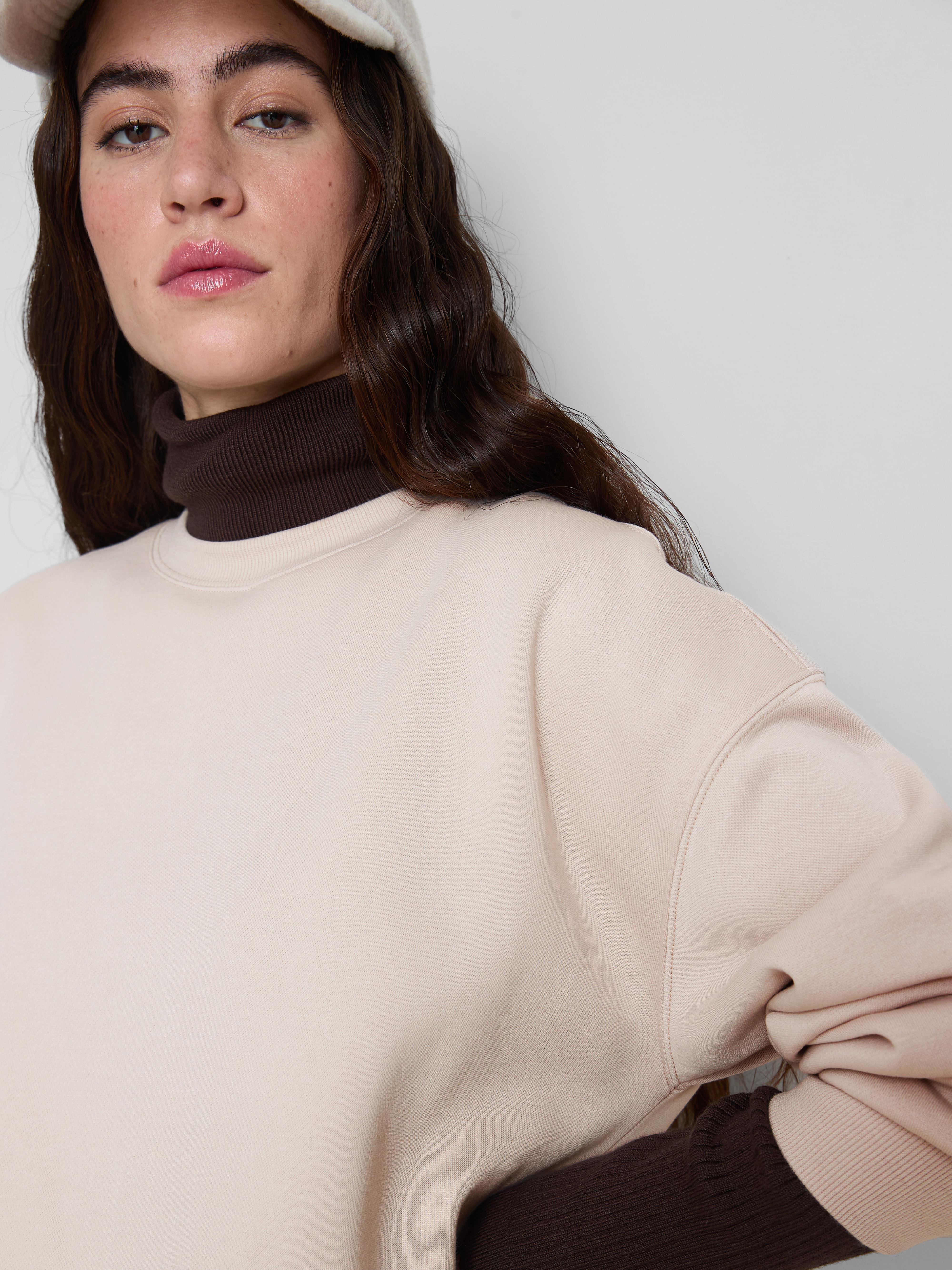 Women's Taupe Essential Active Sweatshirt