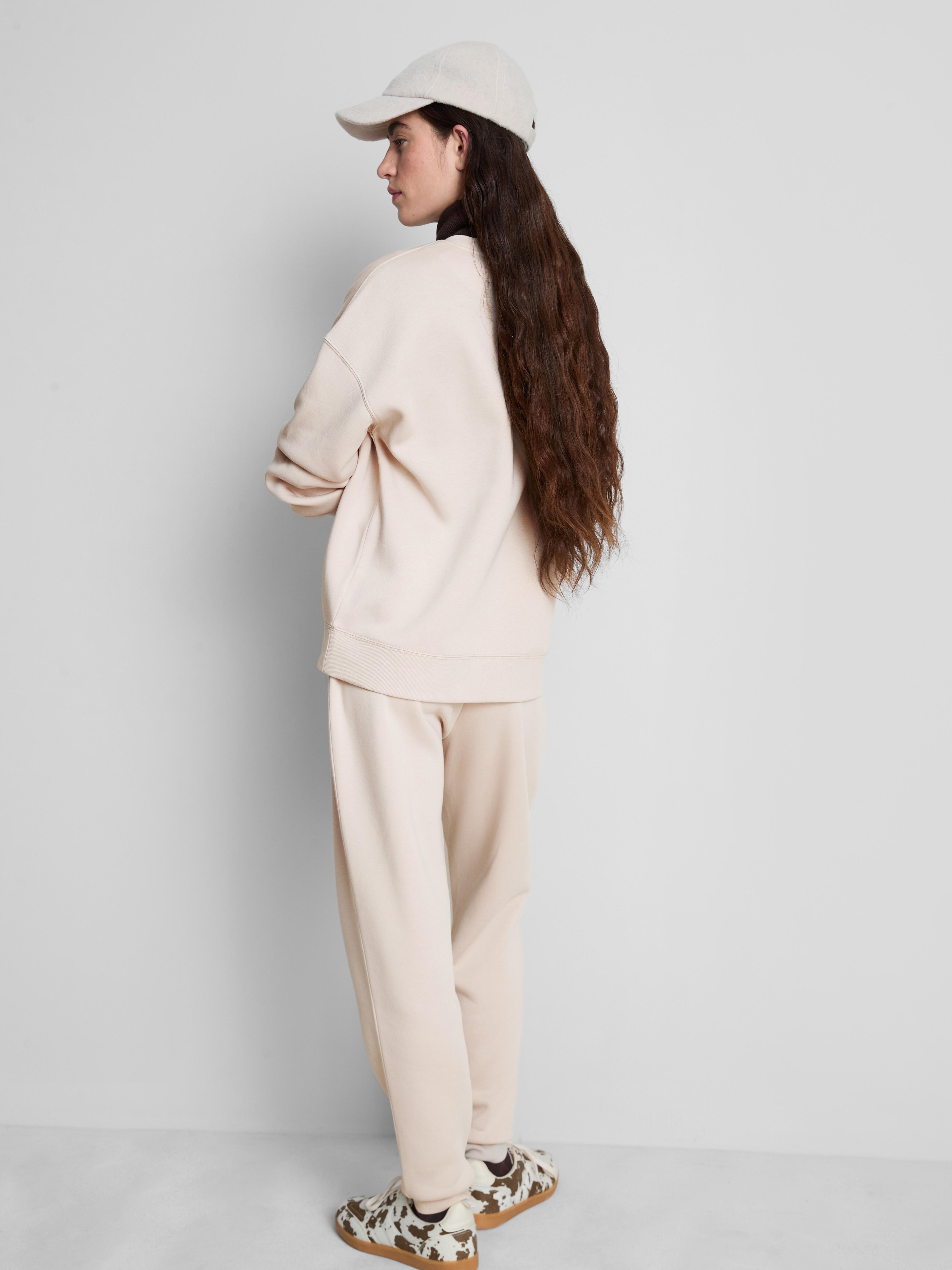 Women's Taupe Essential Active Sweatshirt