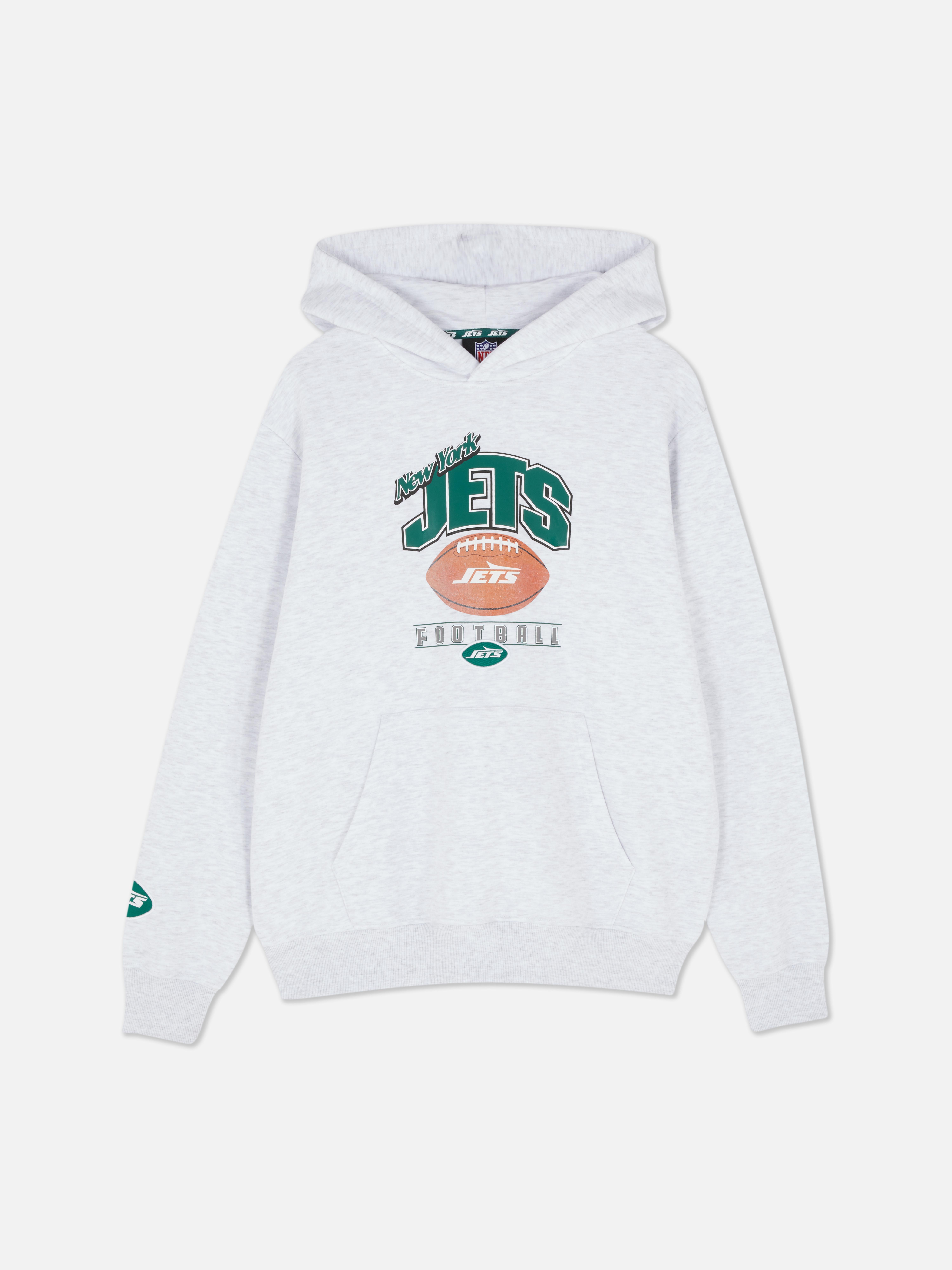 Women's Gray Heather NFL New York Jets Hoodie