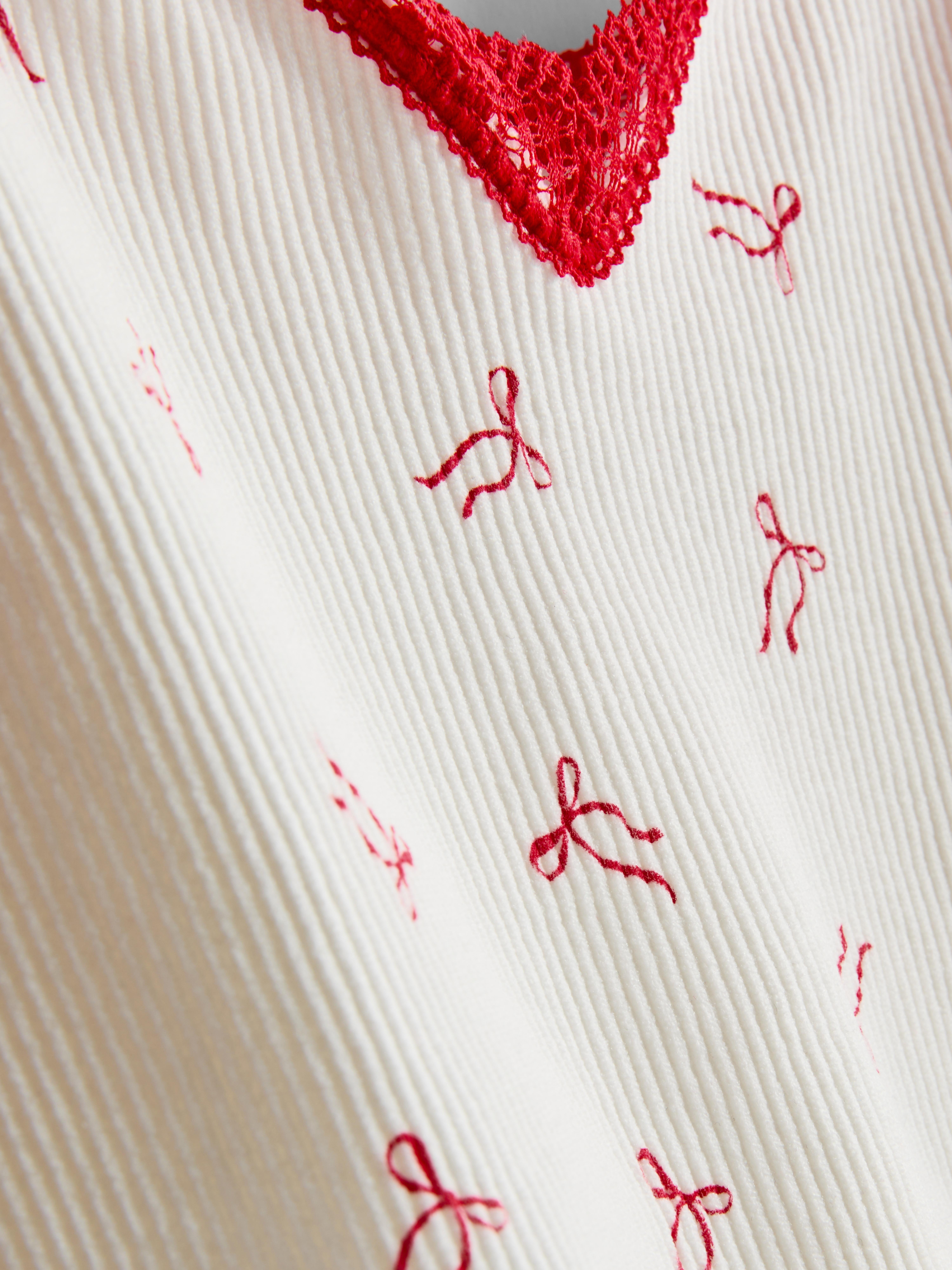 Pijama sin costuras con camiseta de tirantes