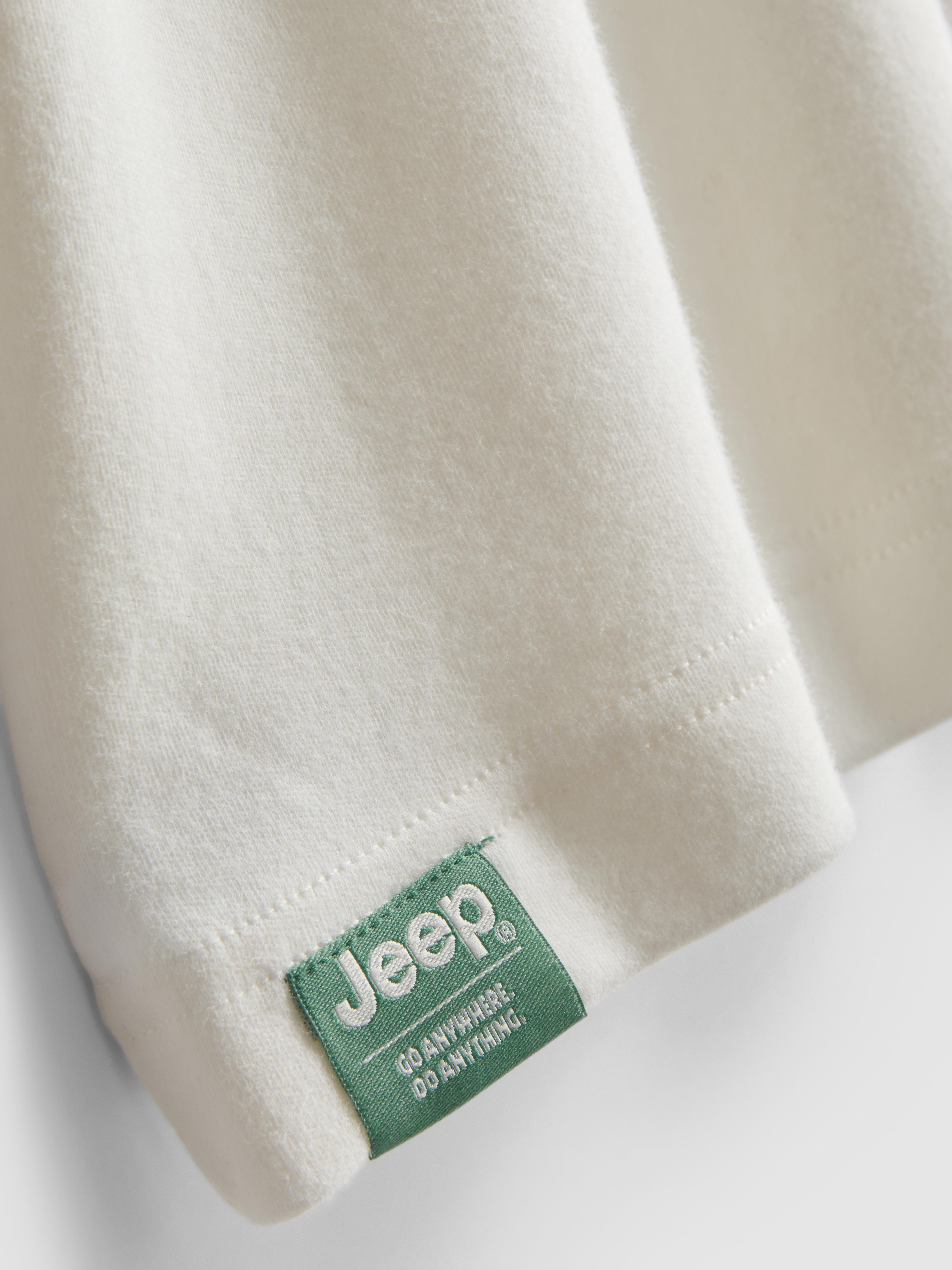 Boys Ivory 1.5-8yrs | Jeep Graphic T-Shirt