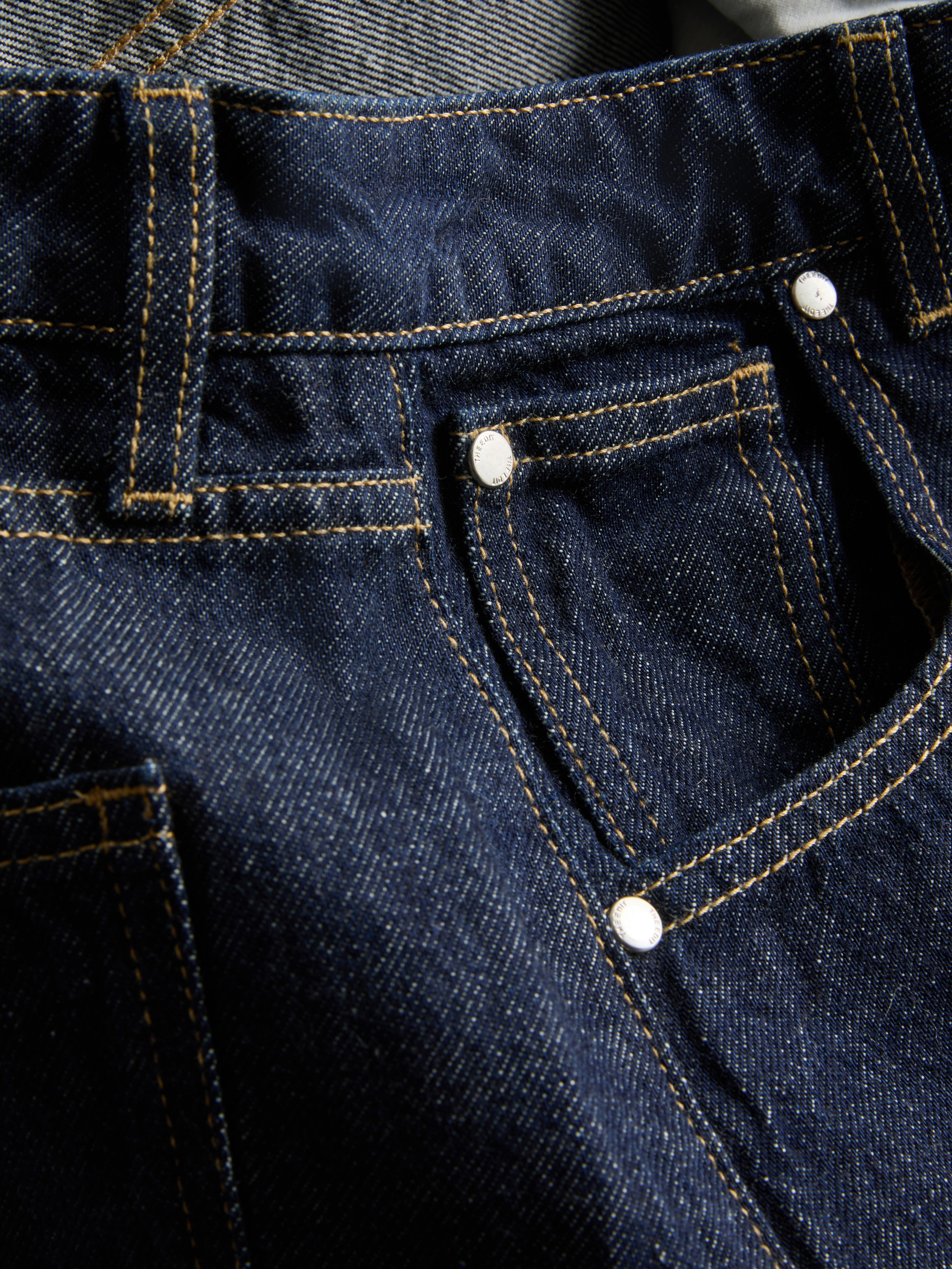 Women's Indigo The Edit Mid-Rise Barrel Leg Jeans