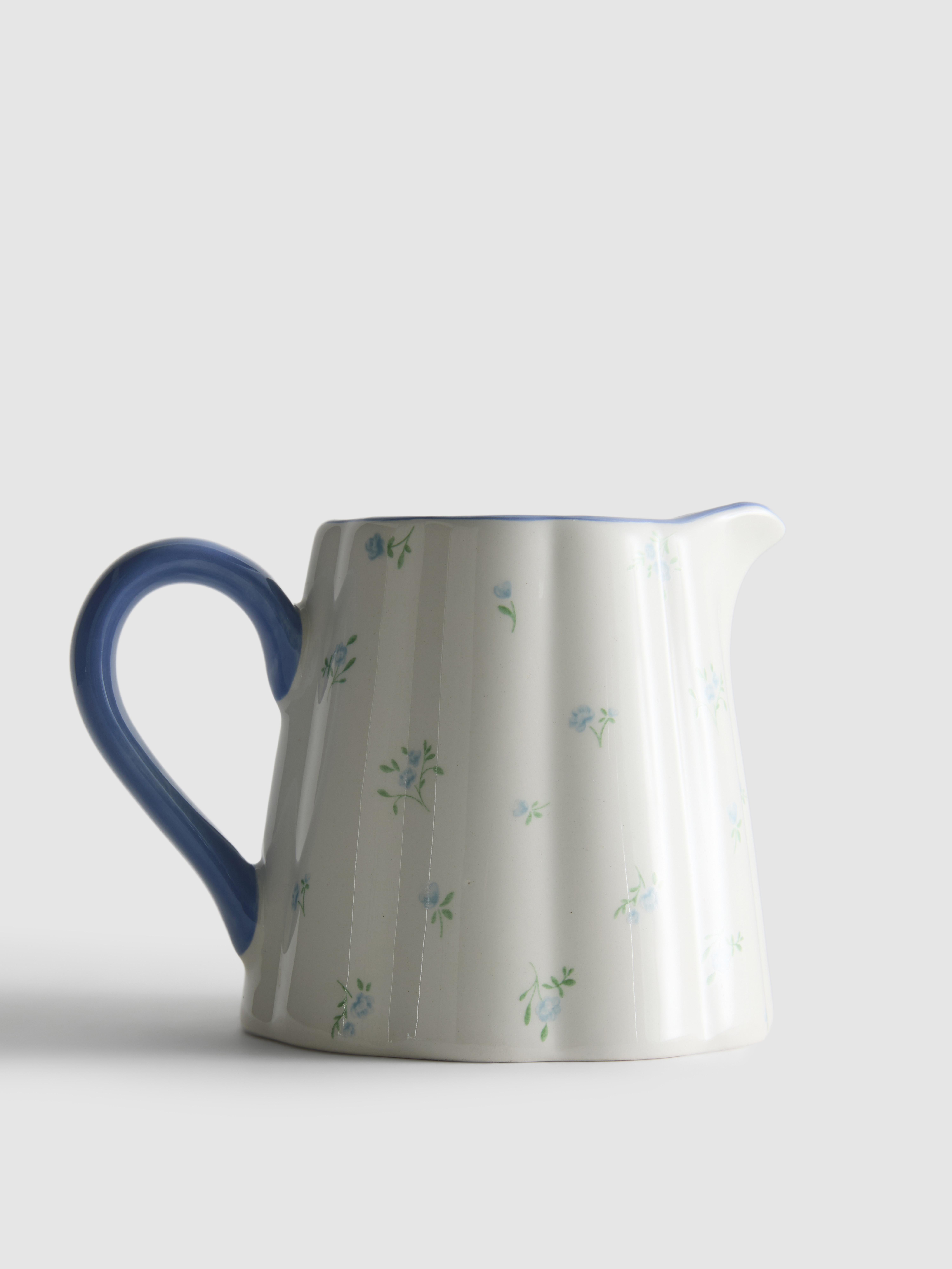 Floral Milk Jug
