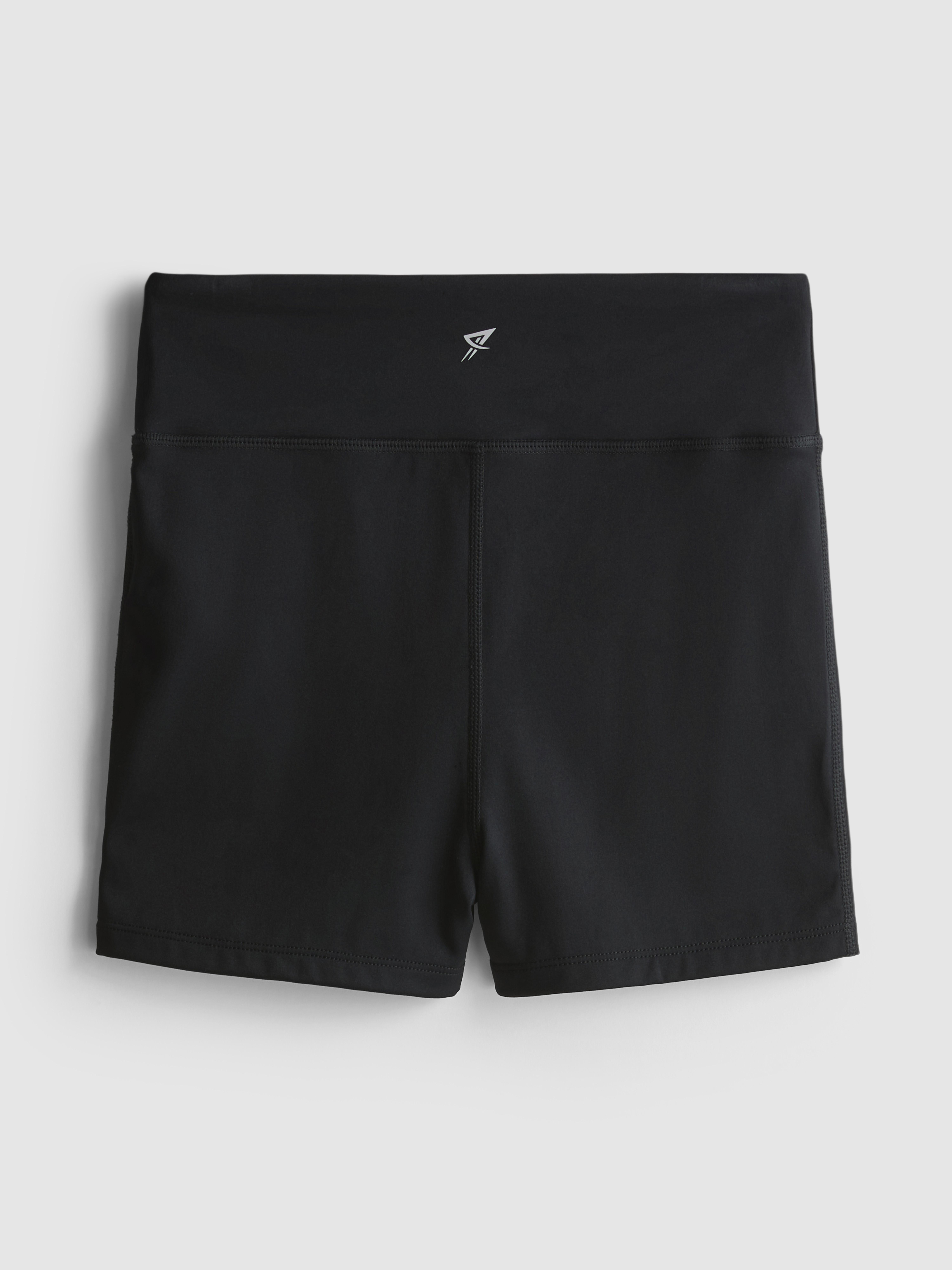 Girls Black Buttery Soft Active Yoga Shorts