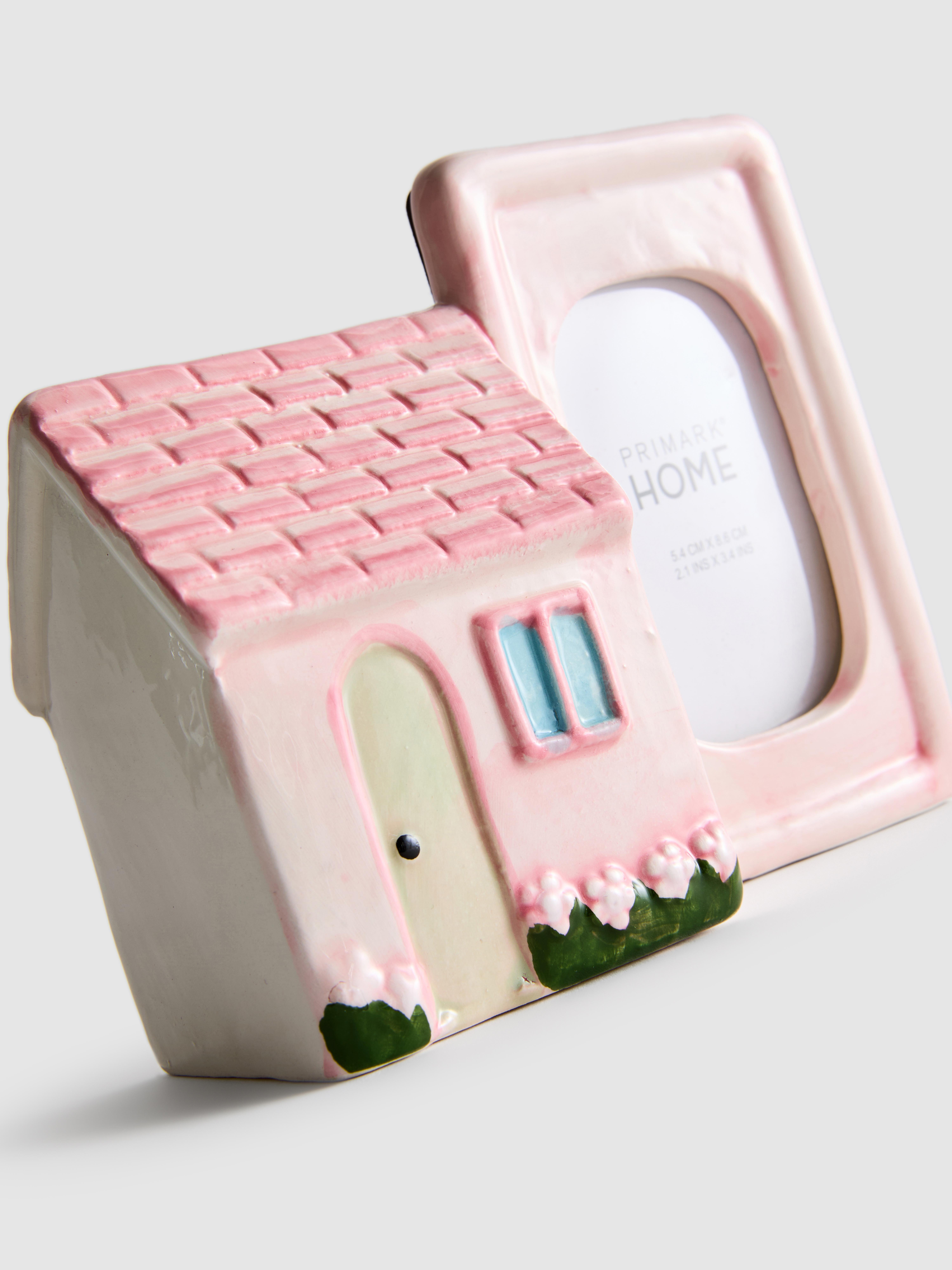 Ceramic House Ornamental Frame