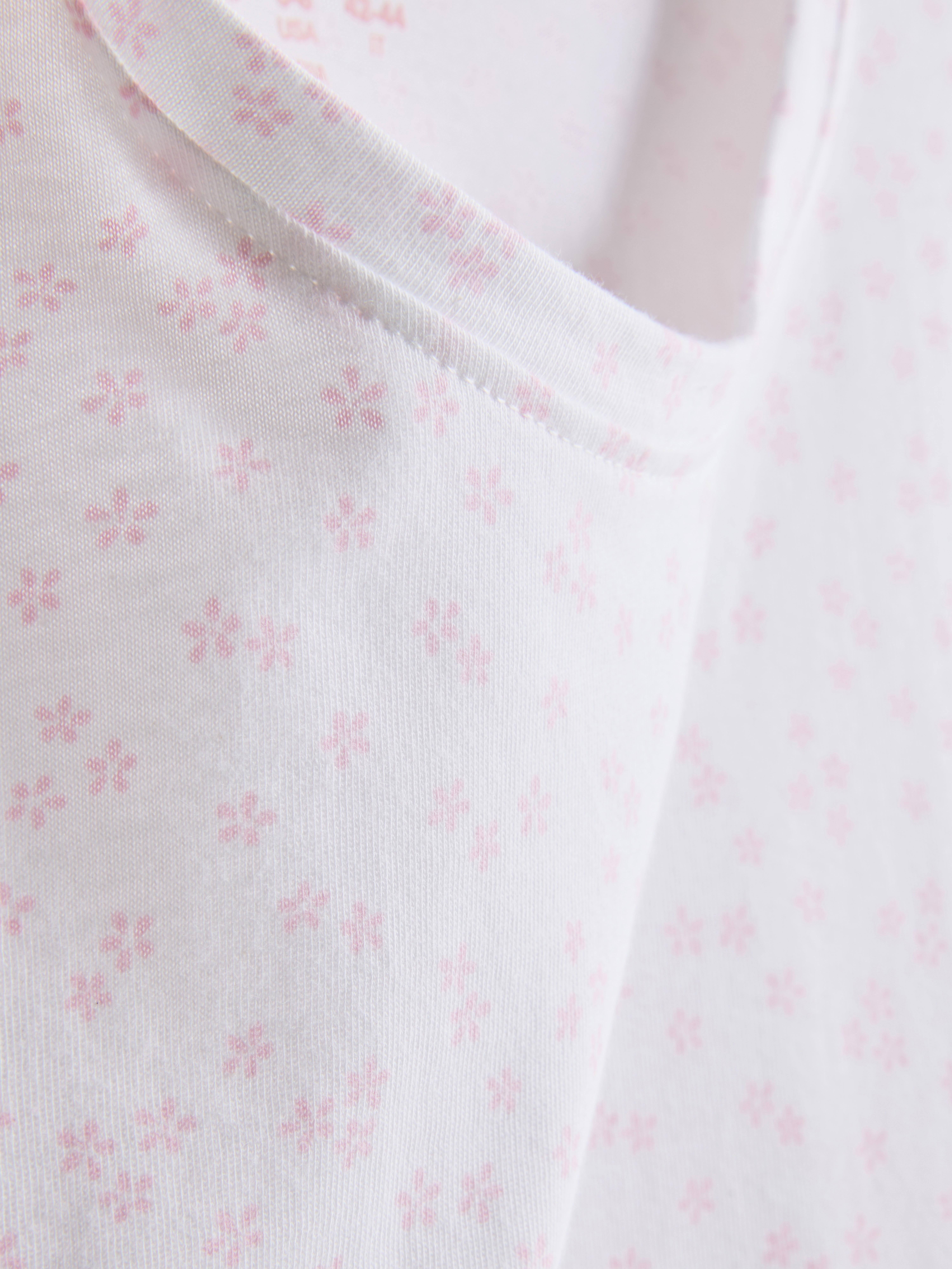 Katoenen pyjama met stippenprint