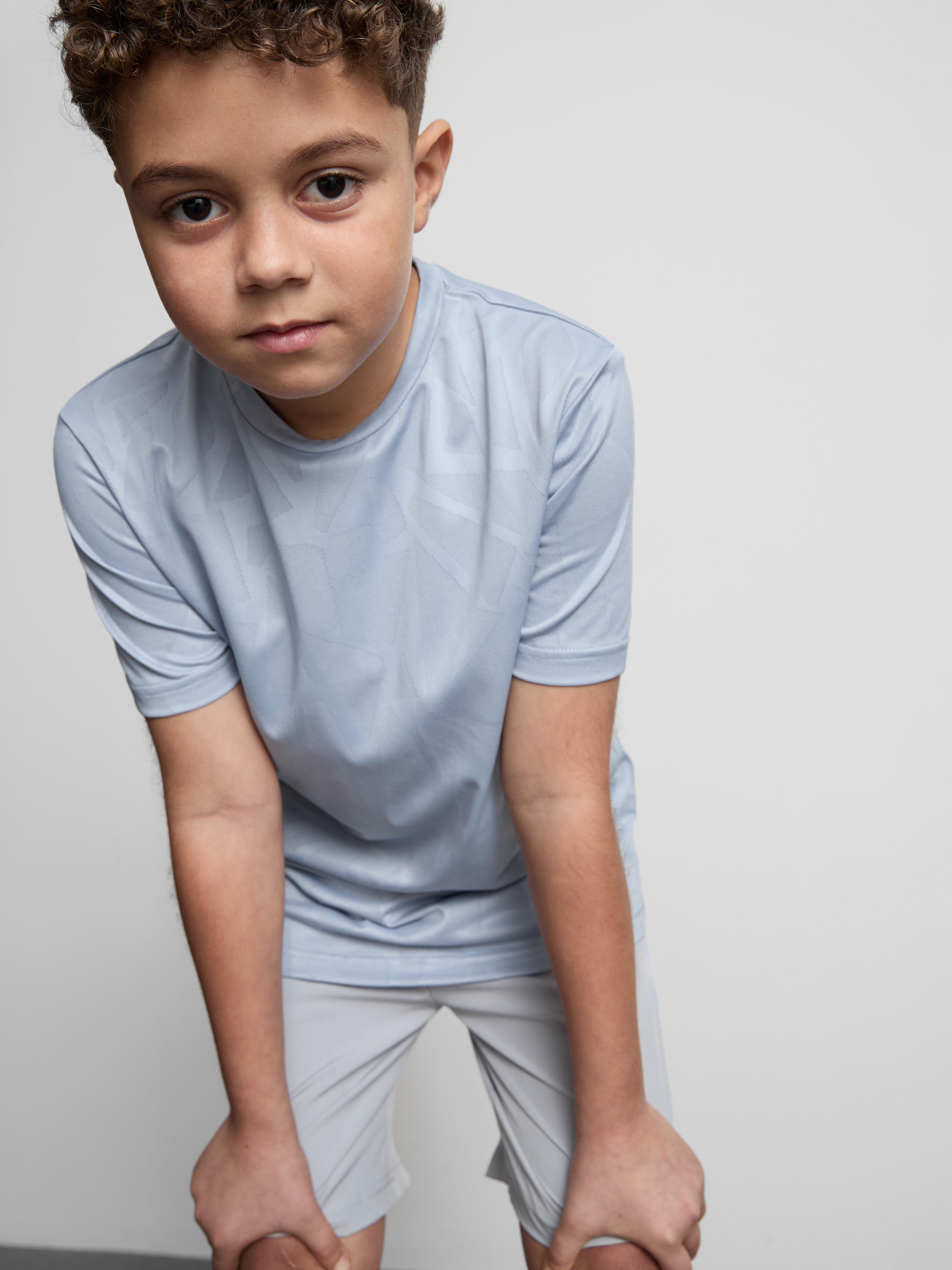 7-15yrs | Active Jacquard T-Shirt