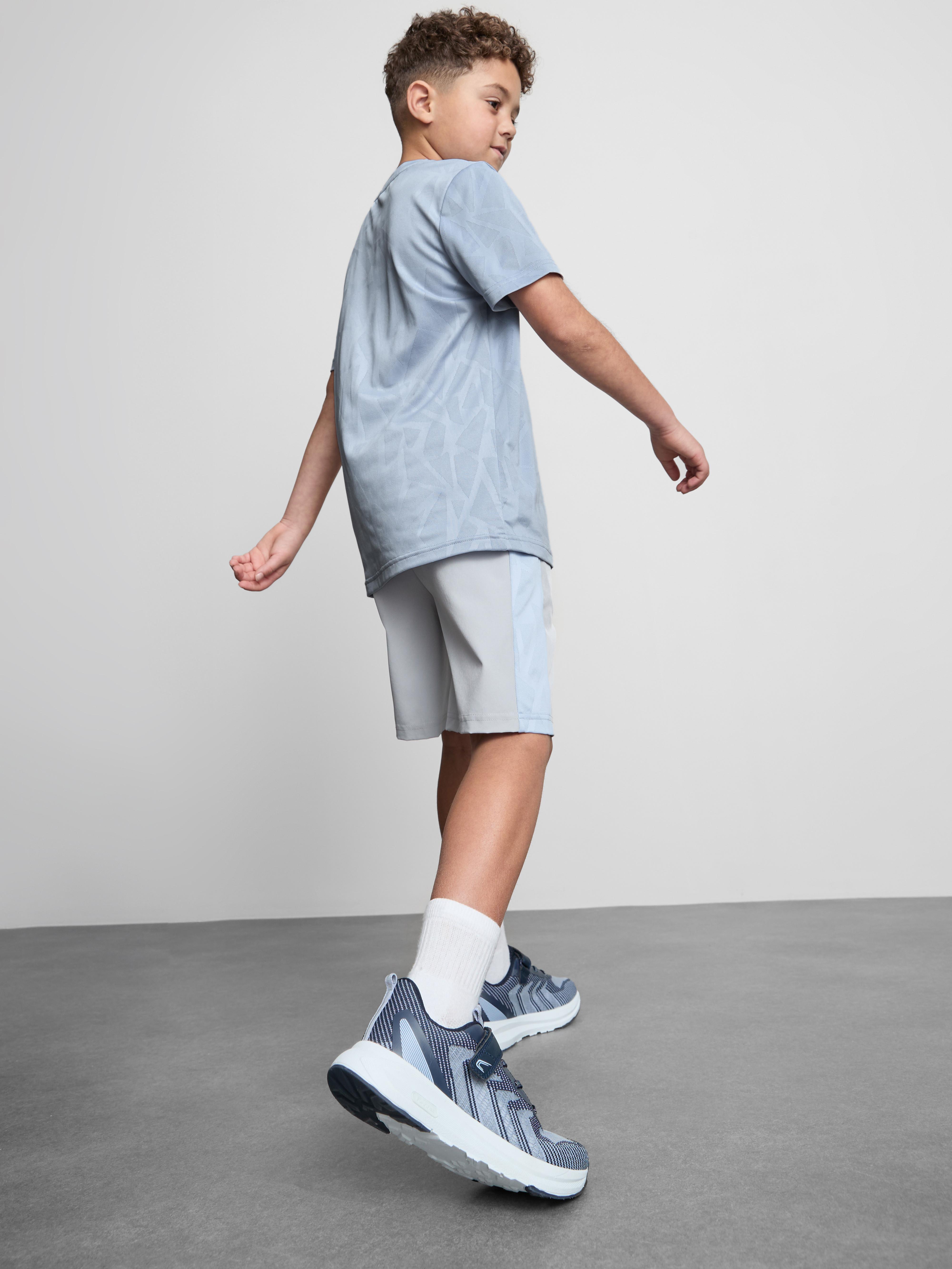 7-15yrs | Active Jacquard T-Shirt