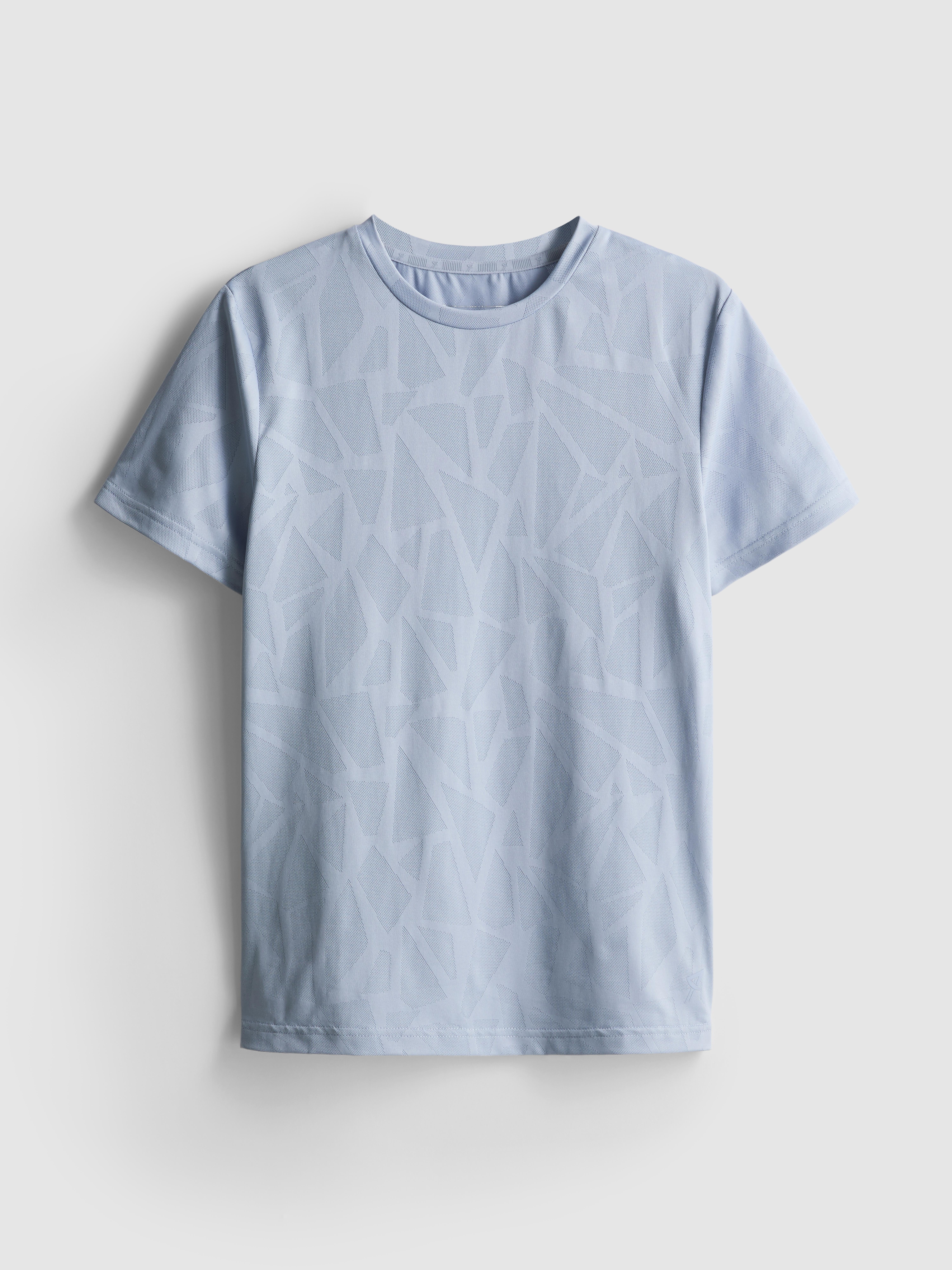 7-15yrs | Active Jacquard T-Shirt