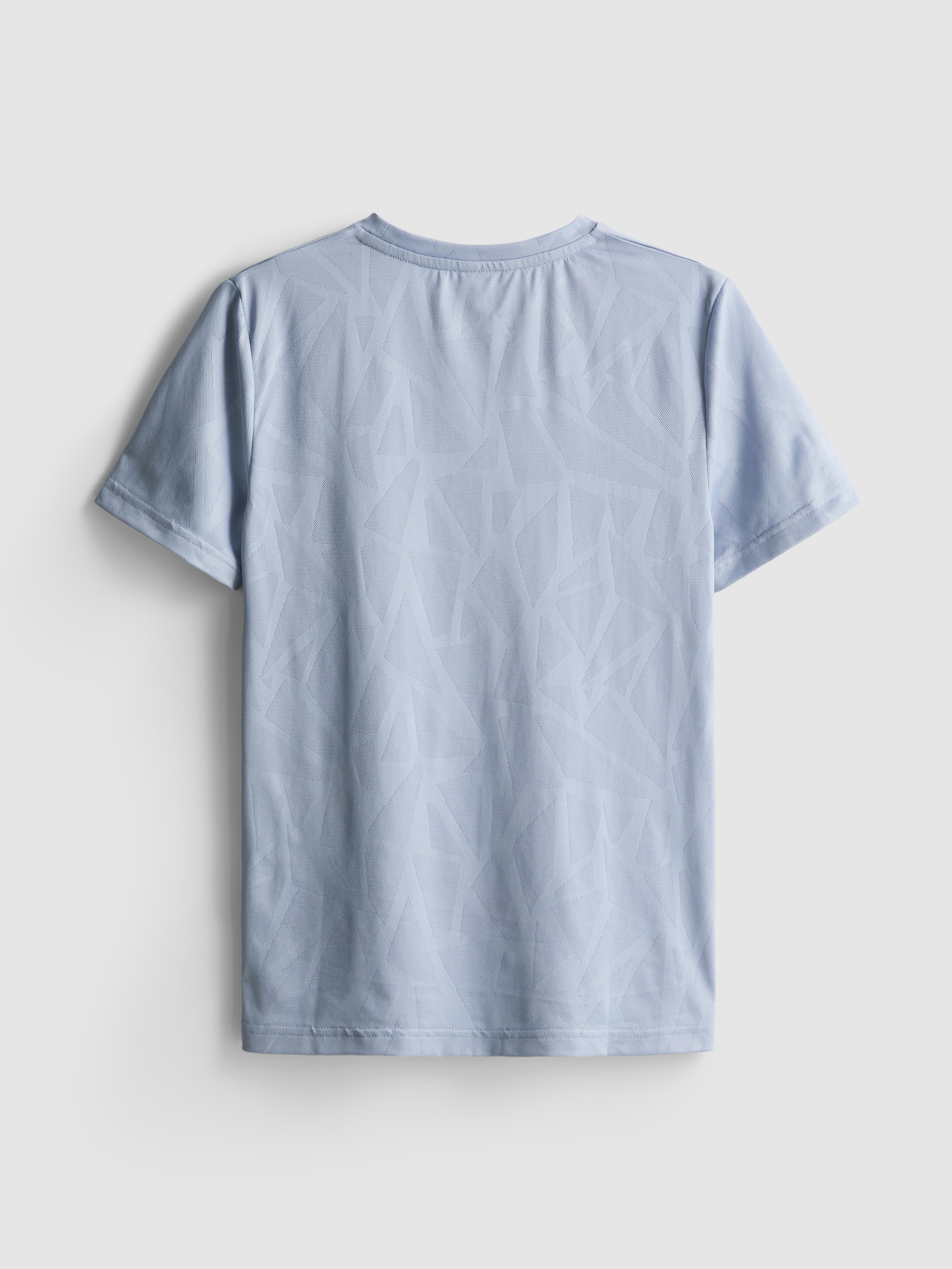7-15yrs | Active Jacquard T-Shirt