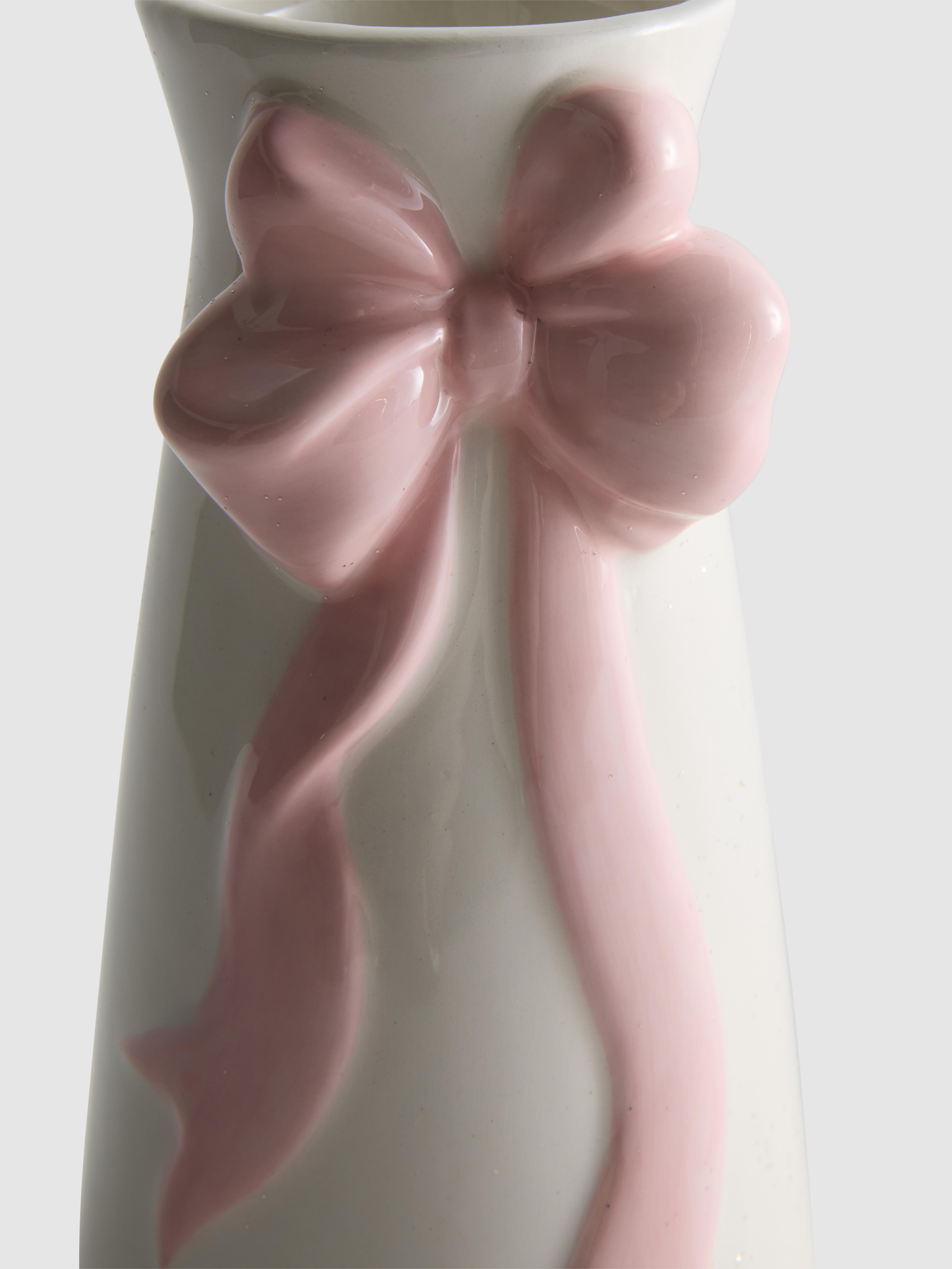 Tall Bow Vase