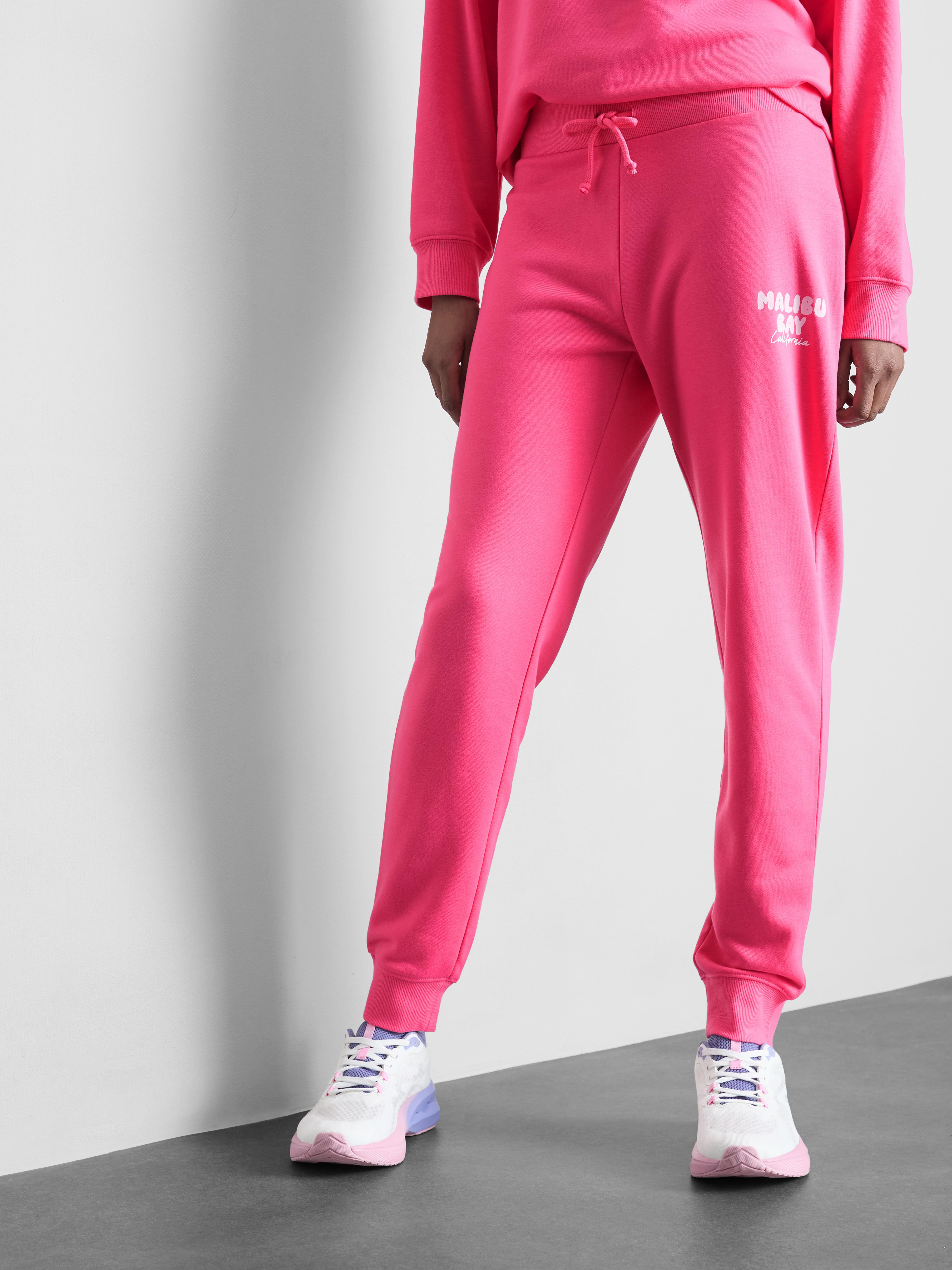 Bedruckte Skinny-Jogginghose aus Baumwollmischung