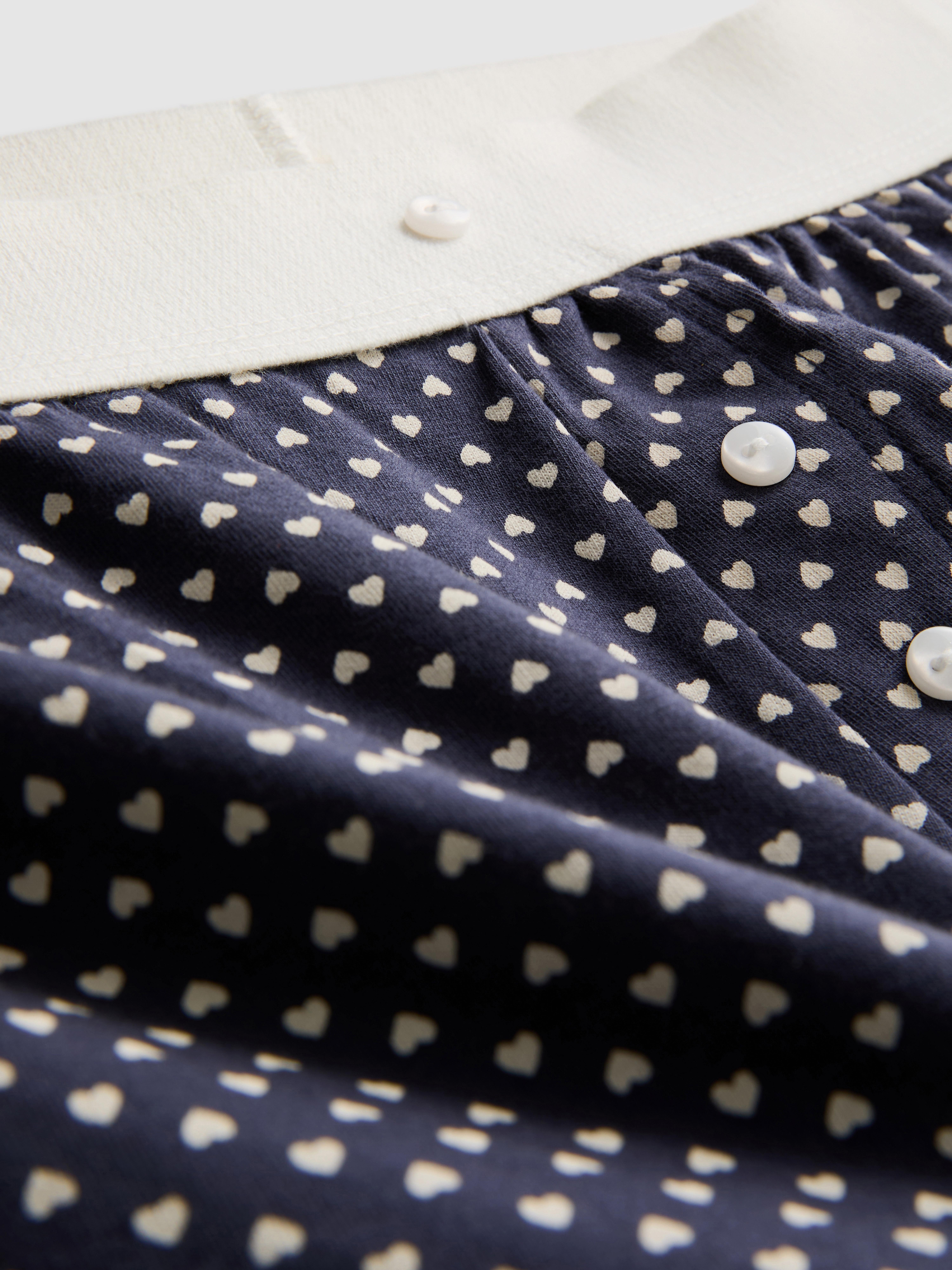 Printed Cotton Rich Boxer Shorty Pyjamas