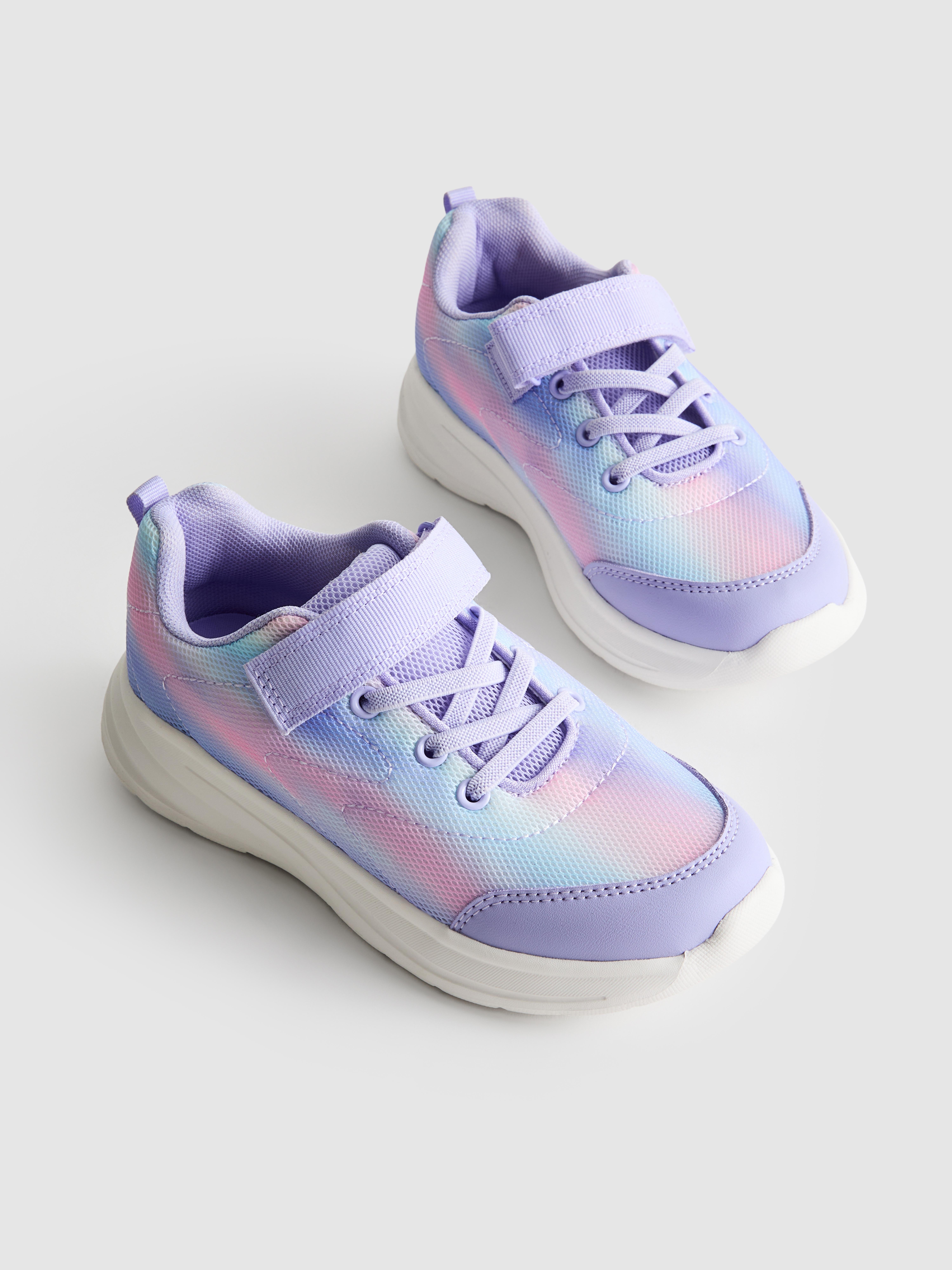 Robuuste sneakers met kleurverloop