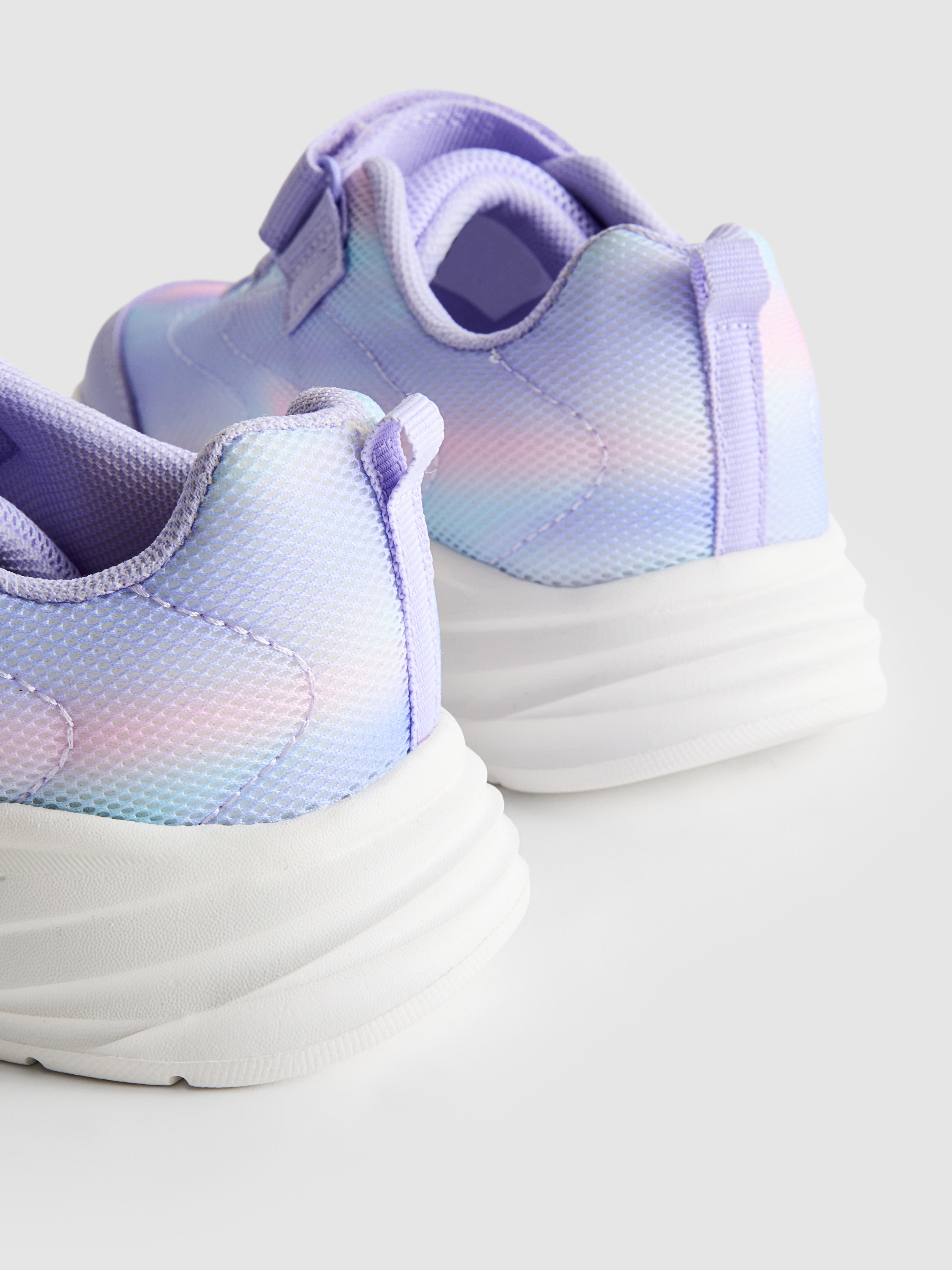 Robuuste sneakers met kleurverloop