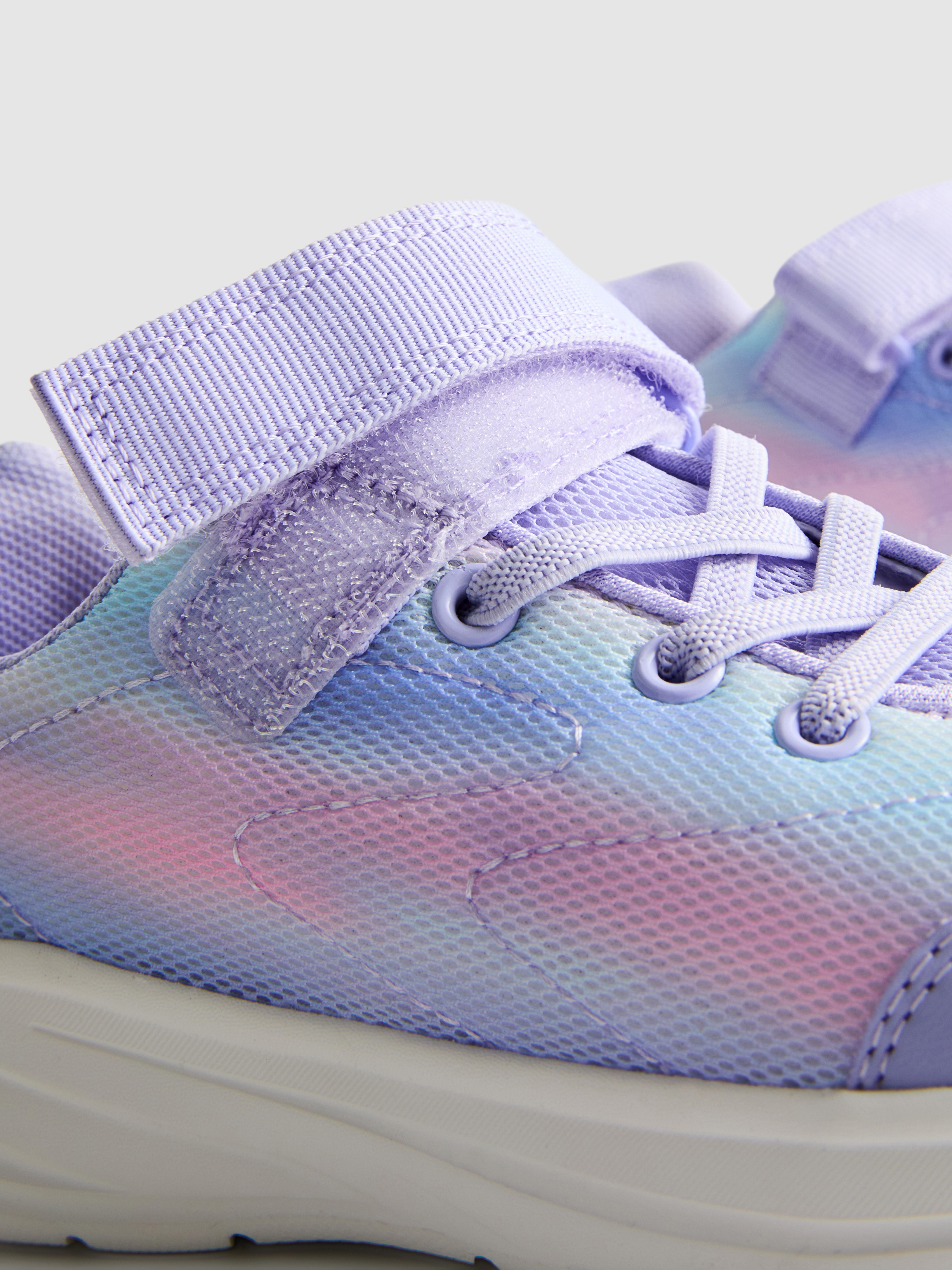 Robuuste sneakers met kleurverloop