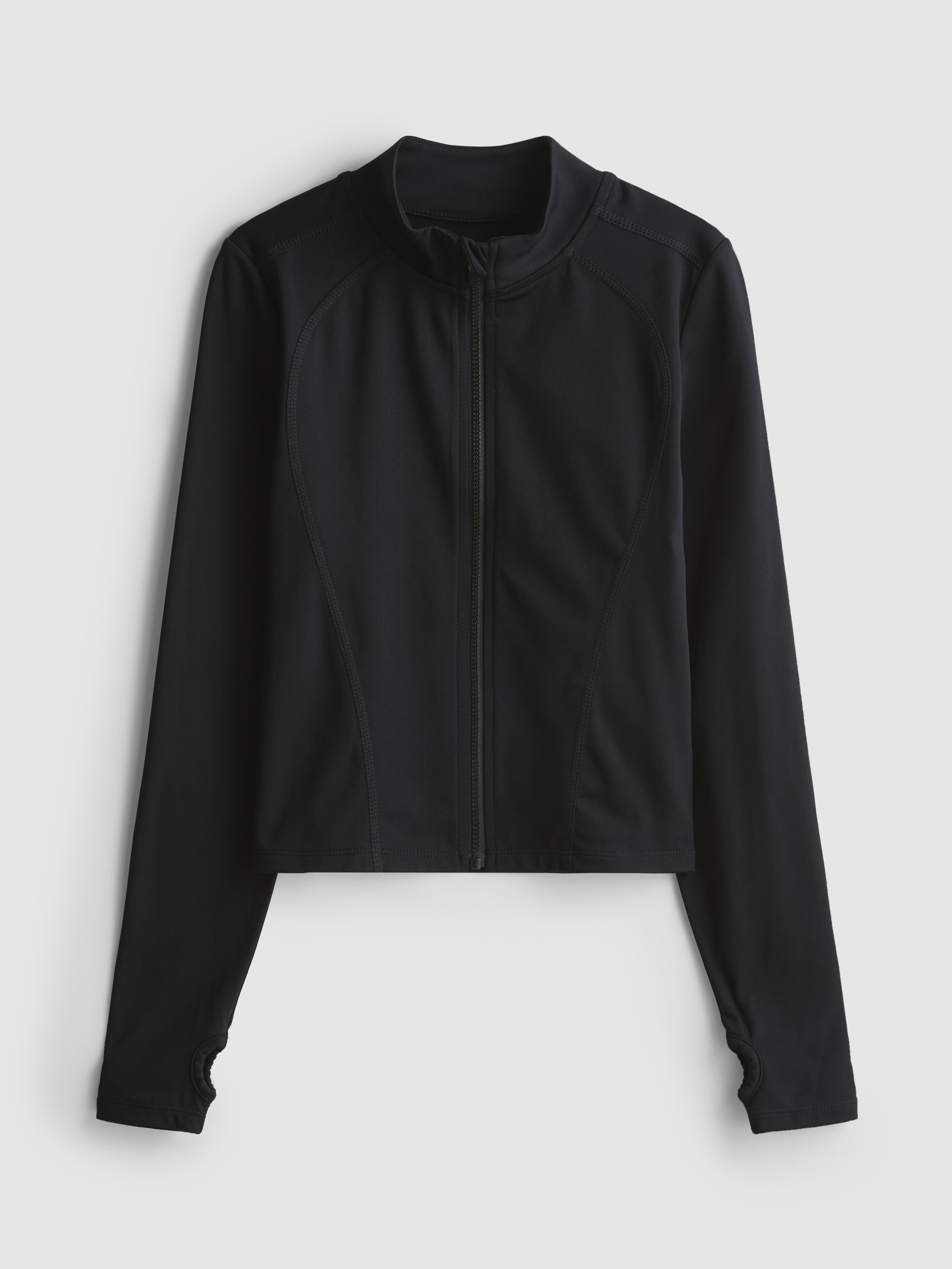 Girls 7-15yrs | Buttery Soft Active Zip-Up High-Neck Sweatshirt