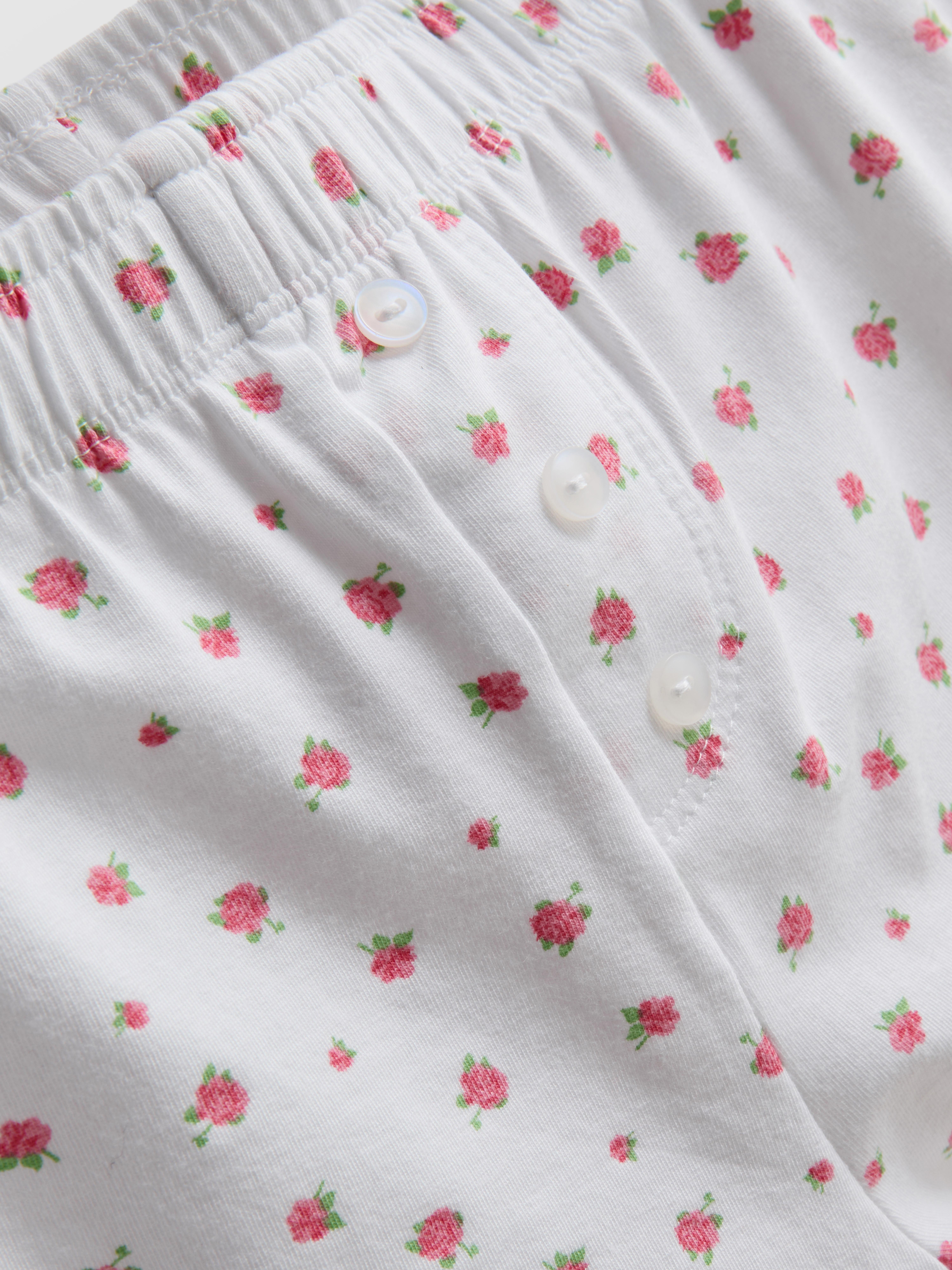 Lace Trim Cami Pajamas