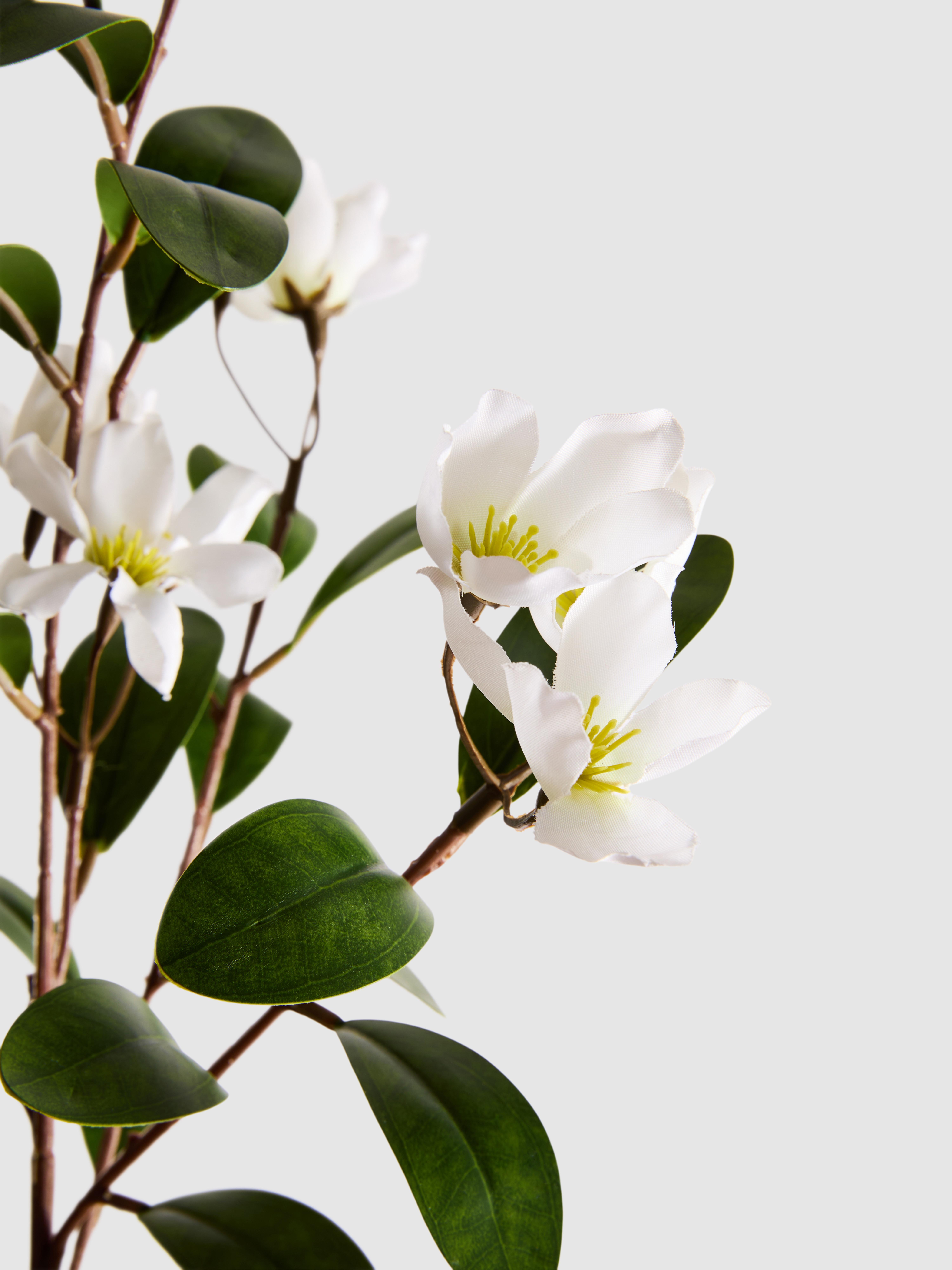 Fleur d'oranger artificielle à tige unique